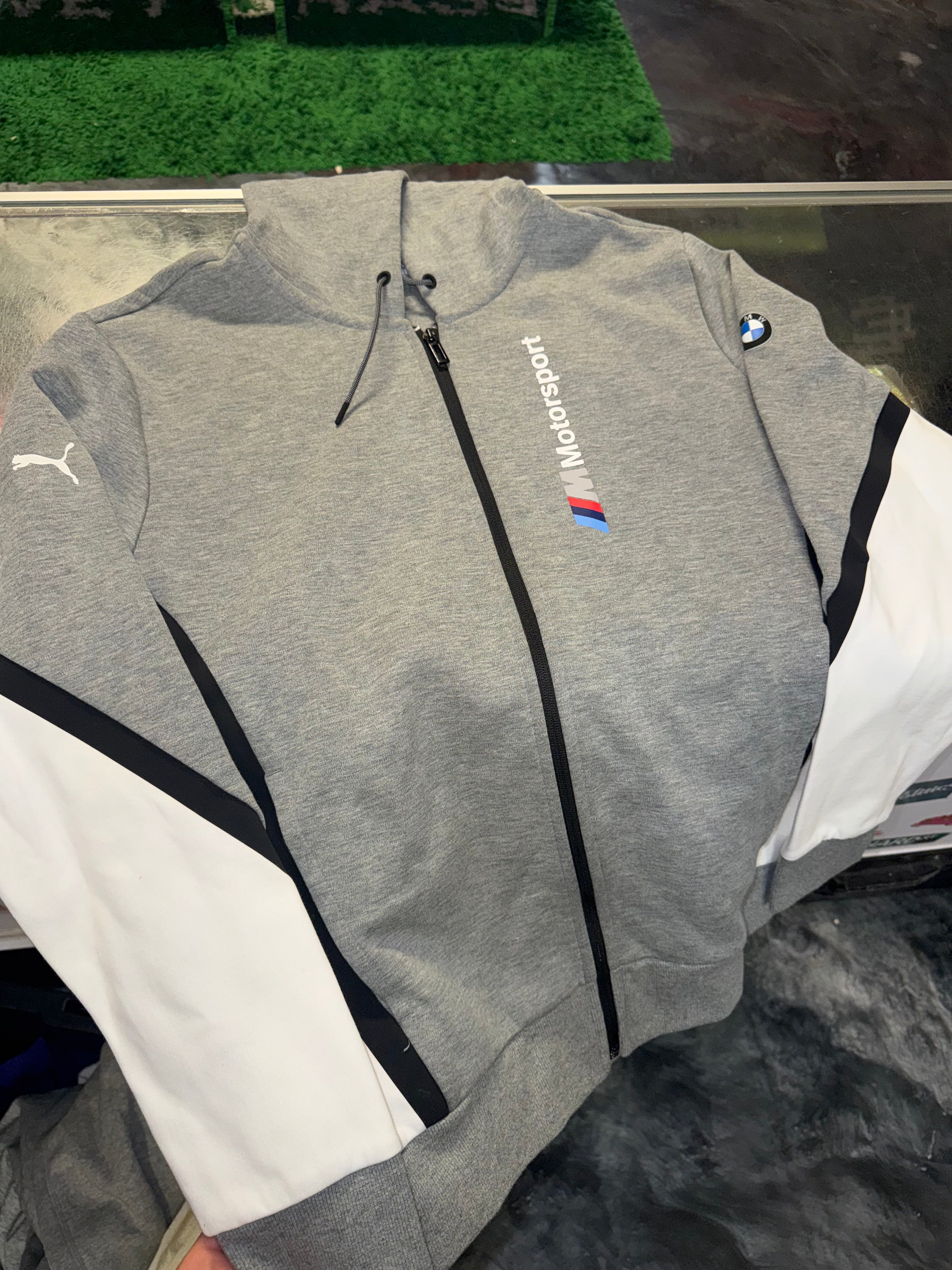 Medium Puma BMW Hoodie Grey