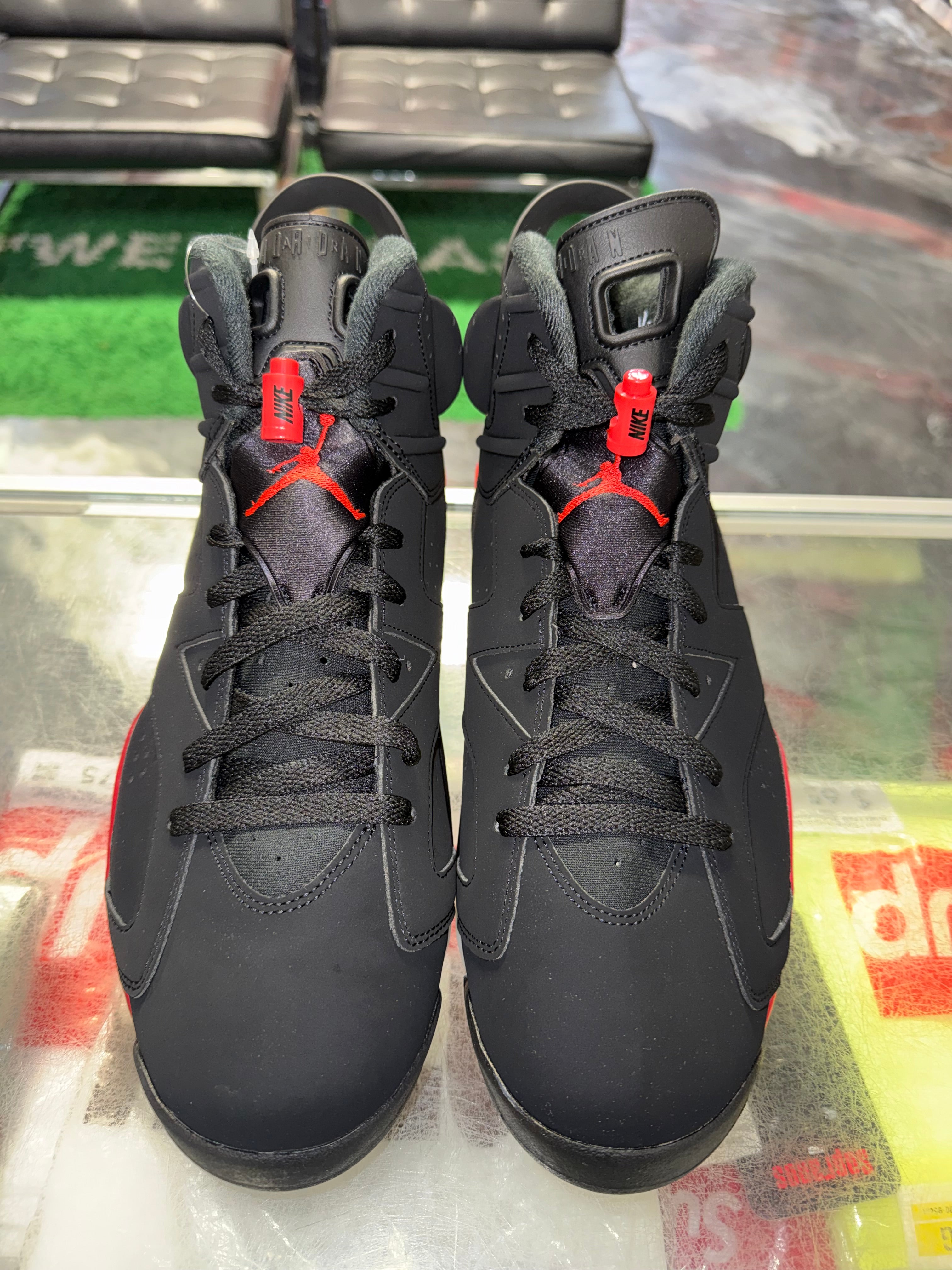 Size 11.5 Air Jordan 6 “Infrared Salesman” Brand New