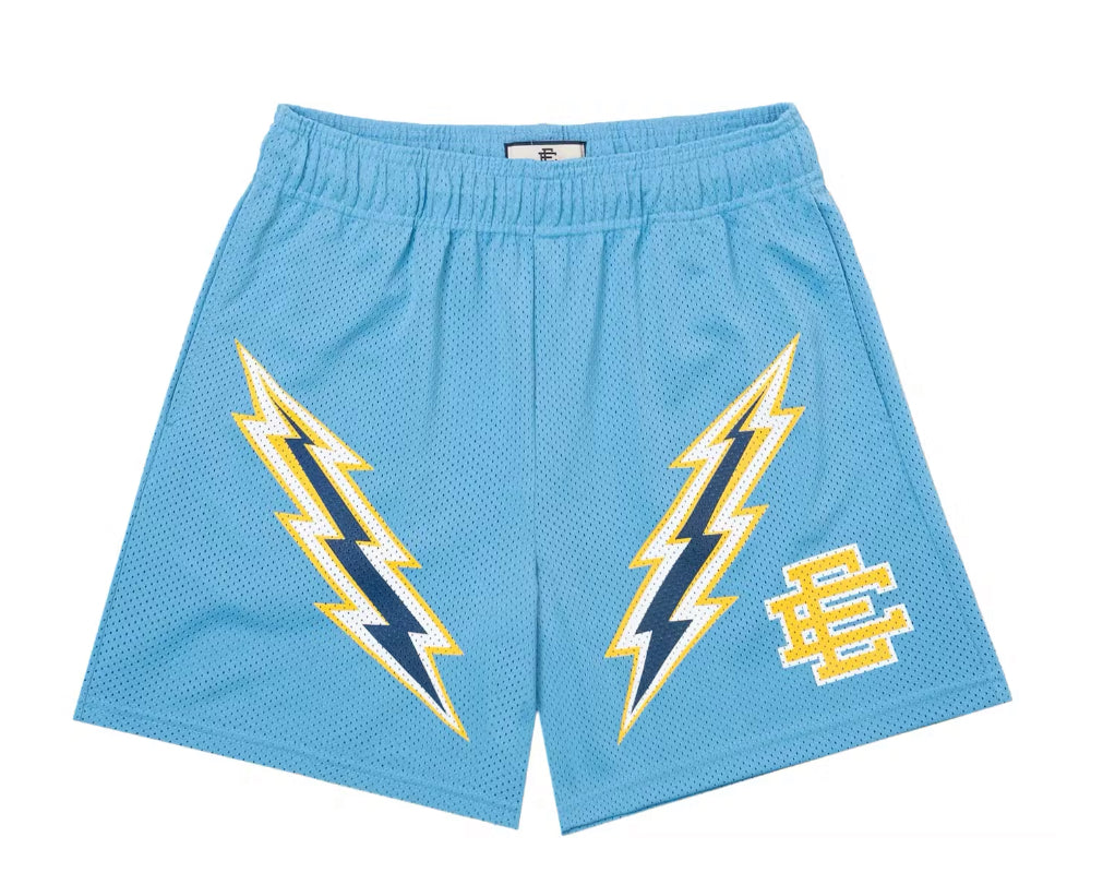 Size XL Eric Emanuel EE Shorts “Lightning Blue”