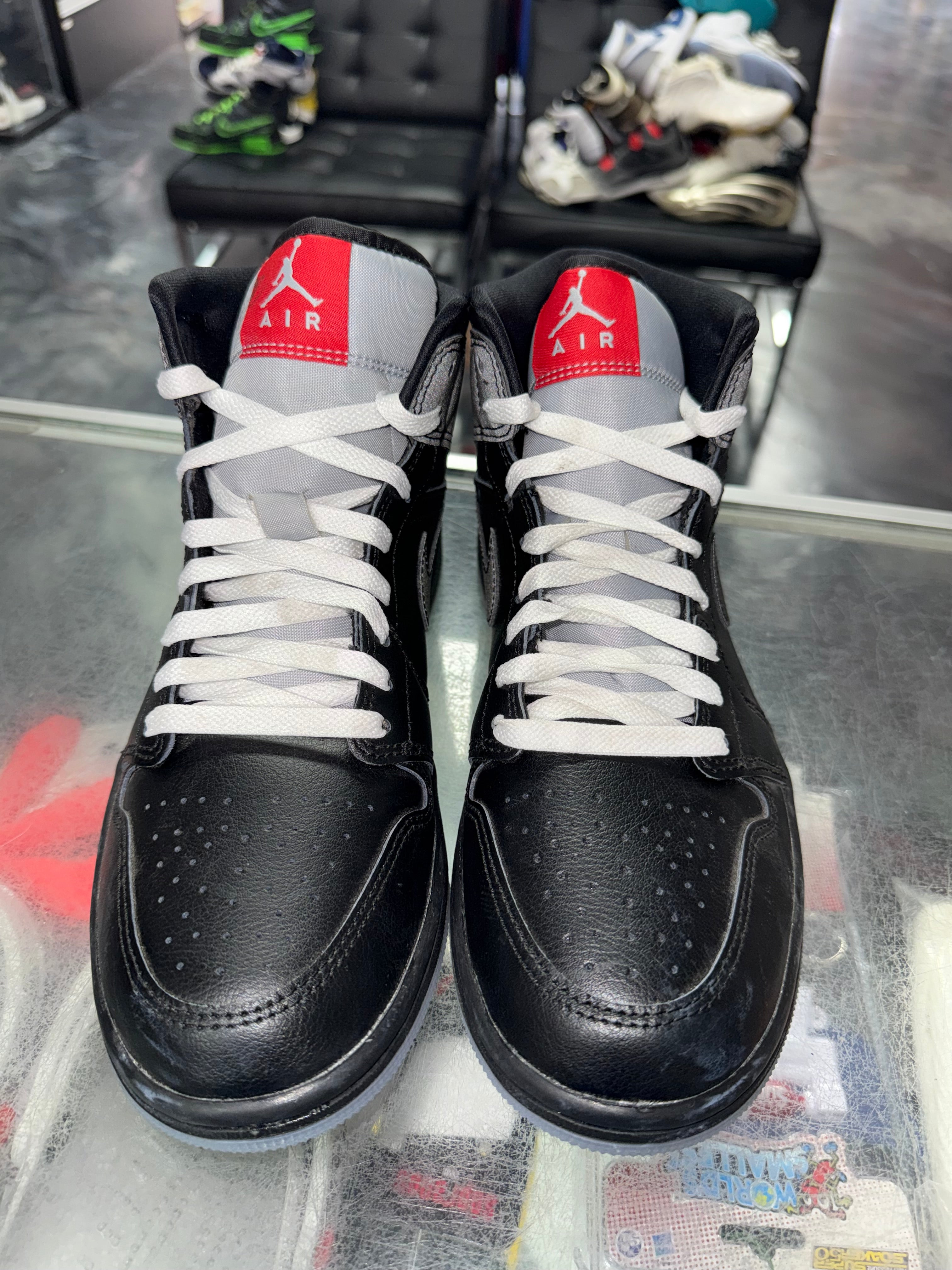 Size 8.5 Air Jordan 1 "Black 3M" Brand New