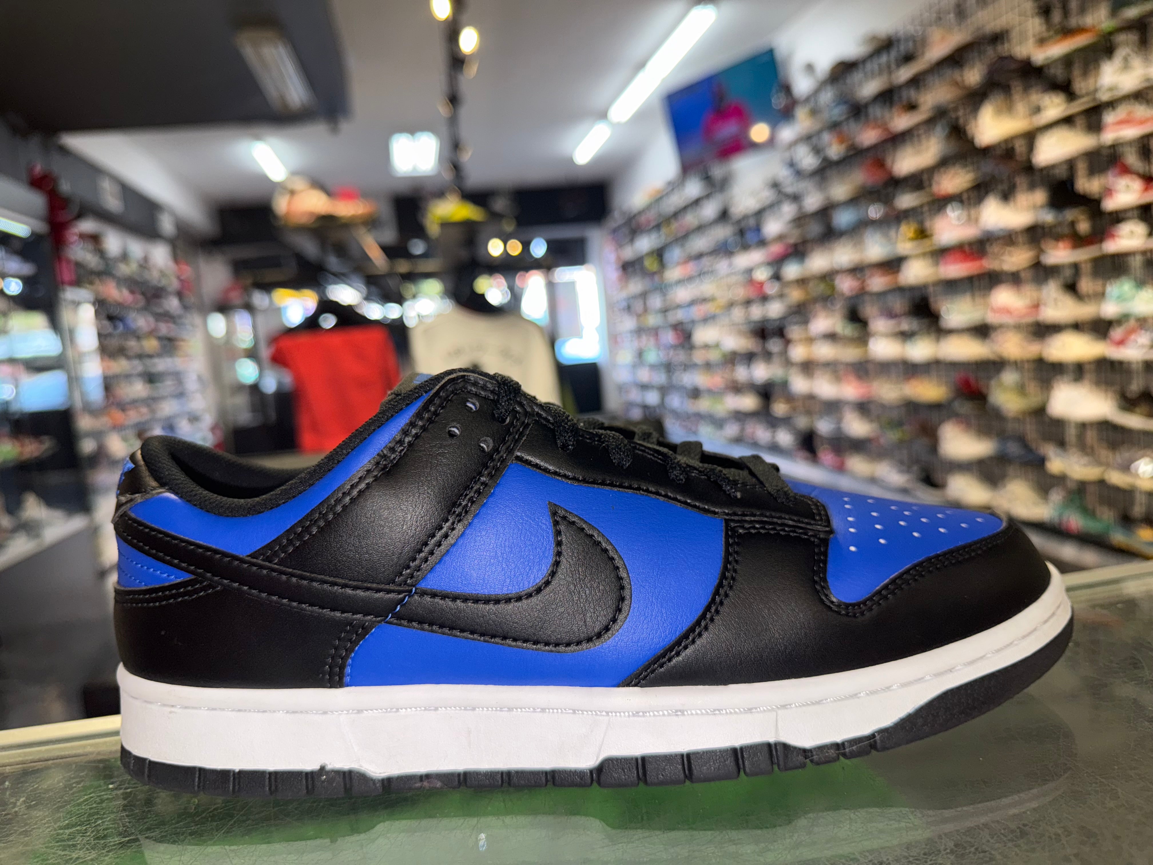 Size 9.5 Dunk Low "Hyper Royal"