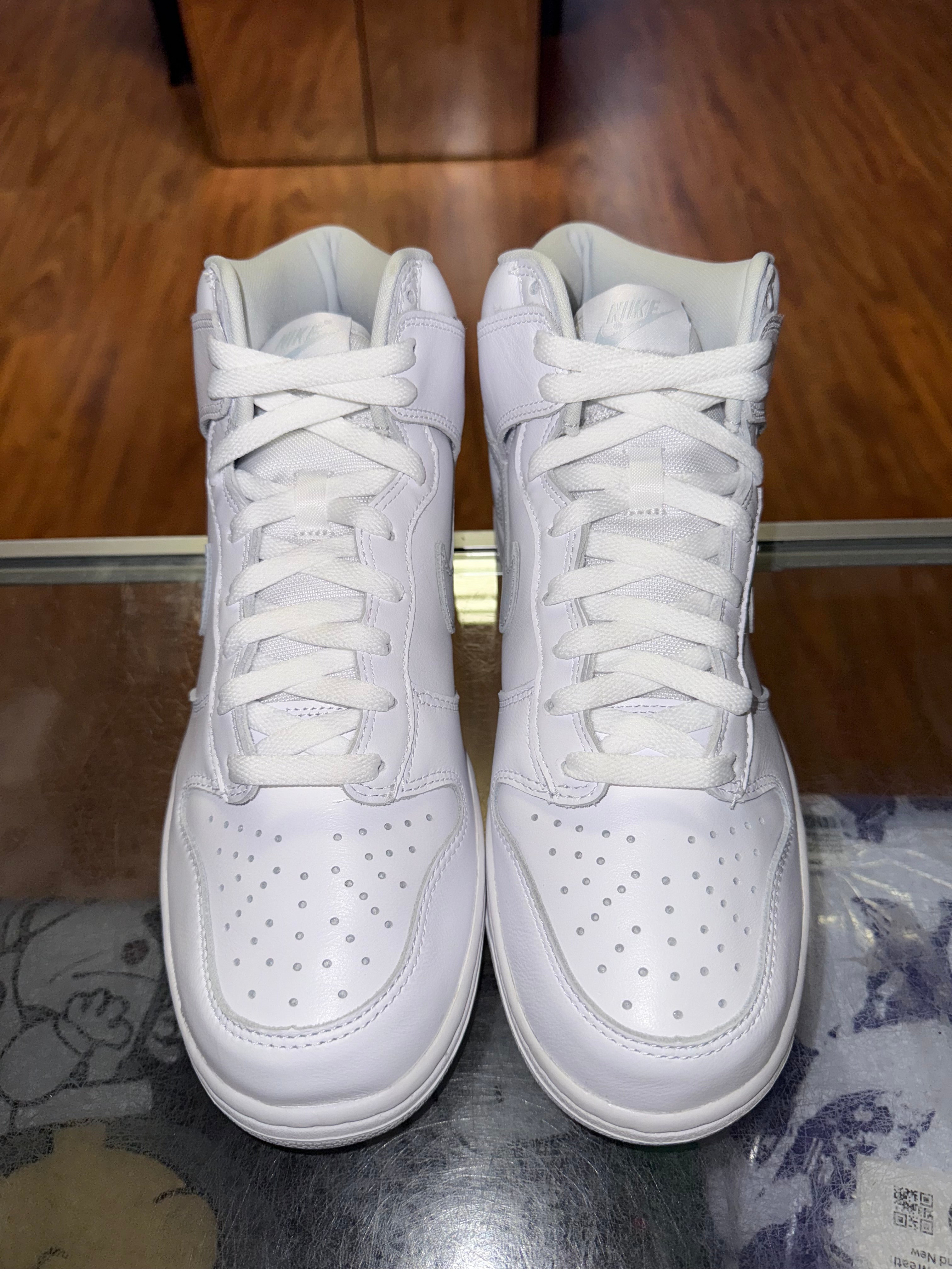 Size 9.5 Dunk High "Pure Platinum" Brand New