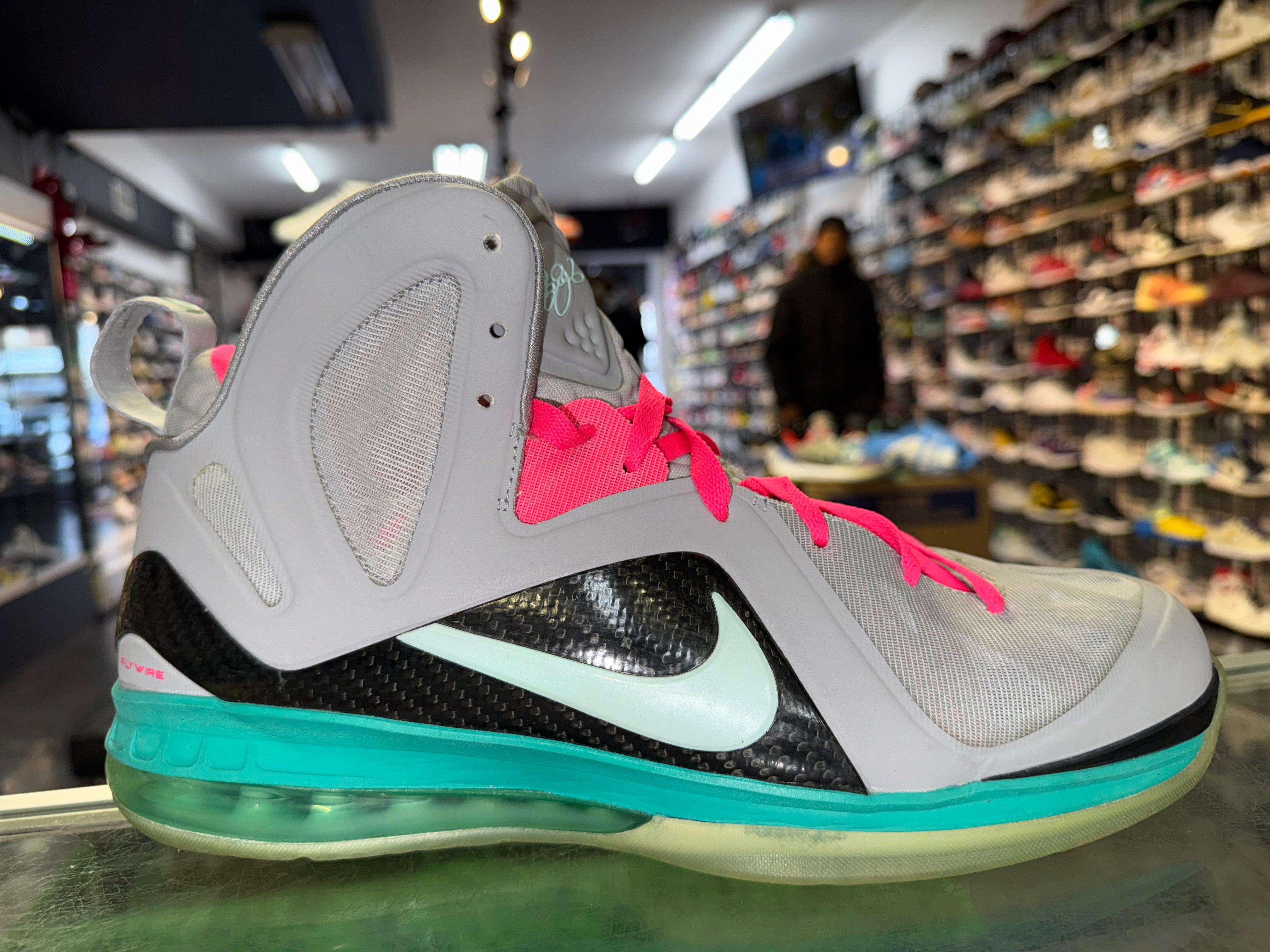 Size 12.5 Lebron 9 PS Elite "South Beach"