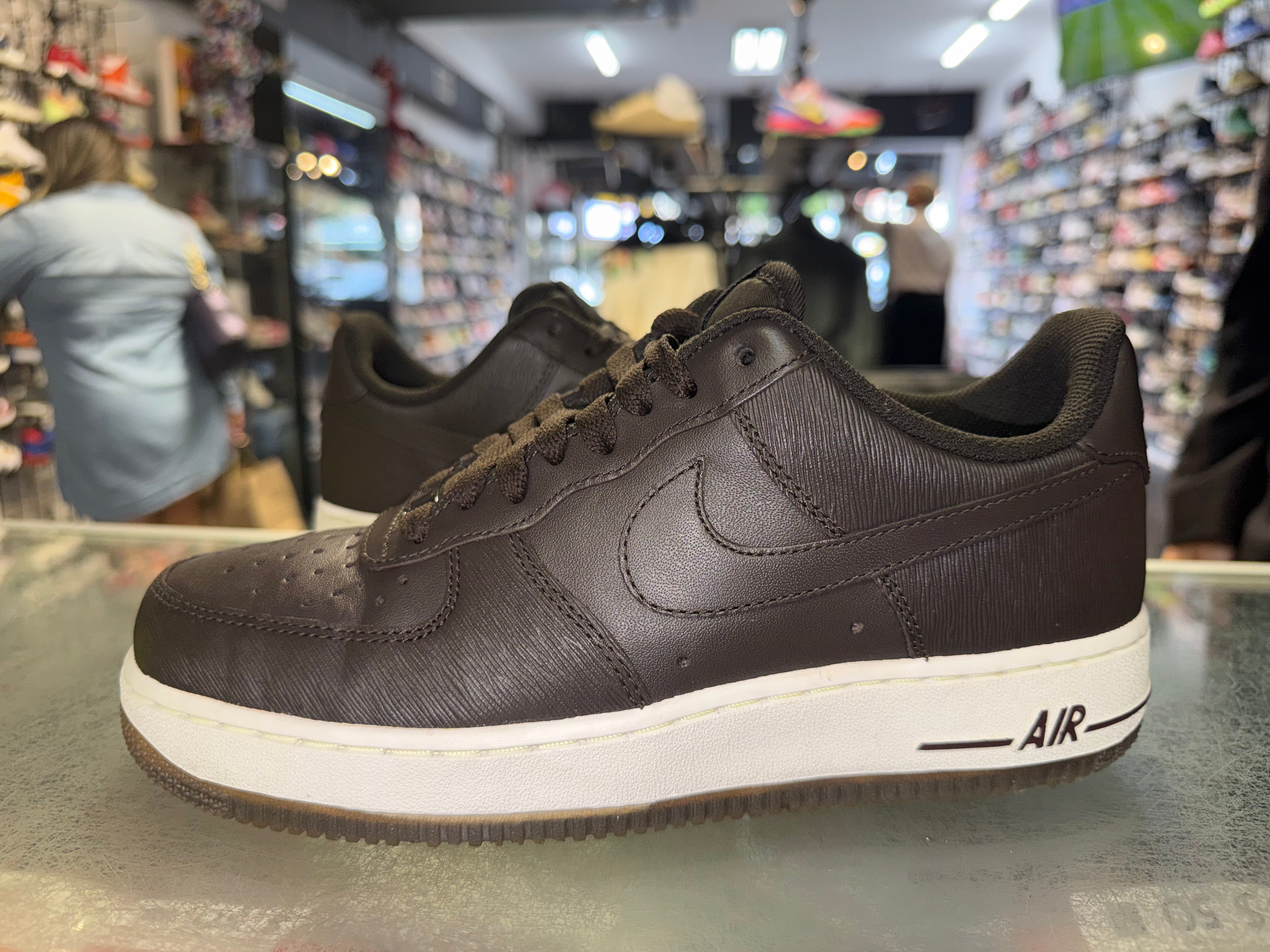 Size 7.5 Air Force 1 "Brown White"