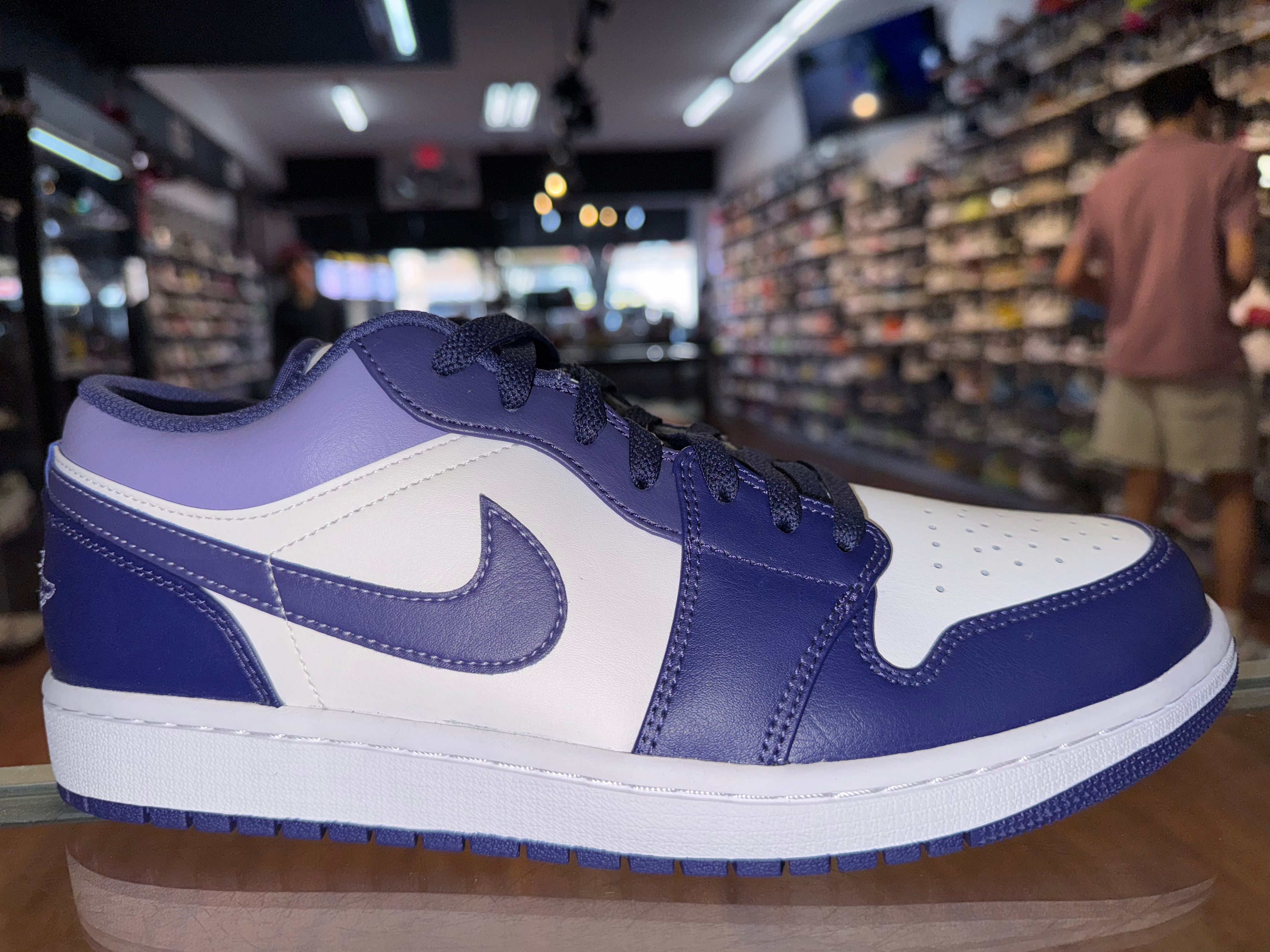Size 10 Air Jordan 1 Low "Sky J Purple" Brand New