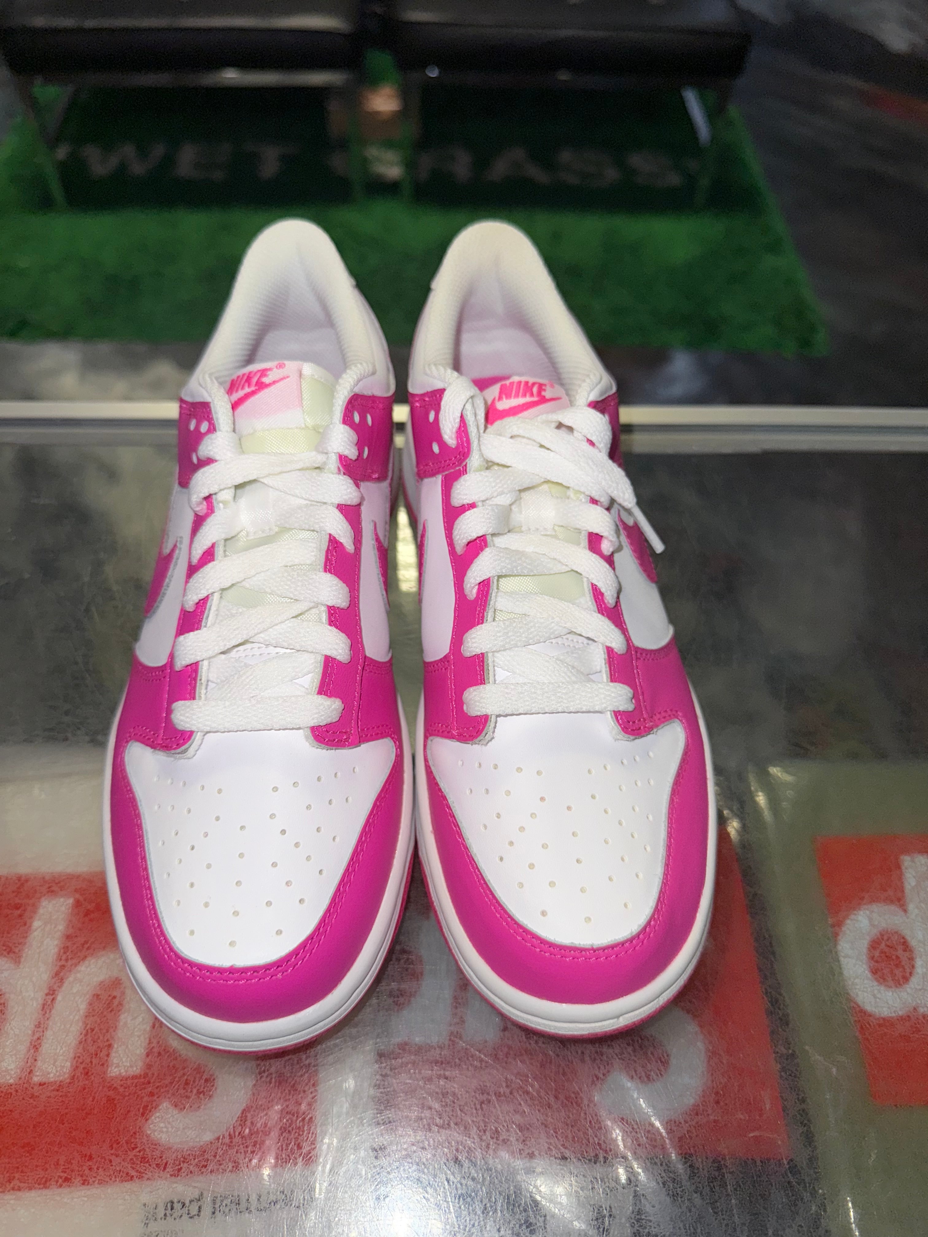 Size 6.5y Dunk Low "Laser Fuchsia" Brand New