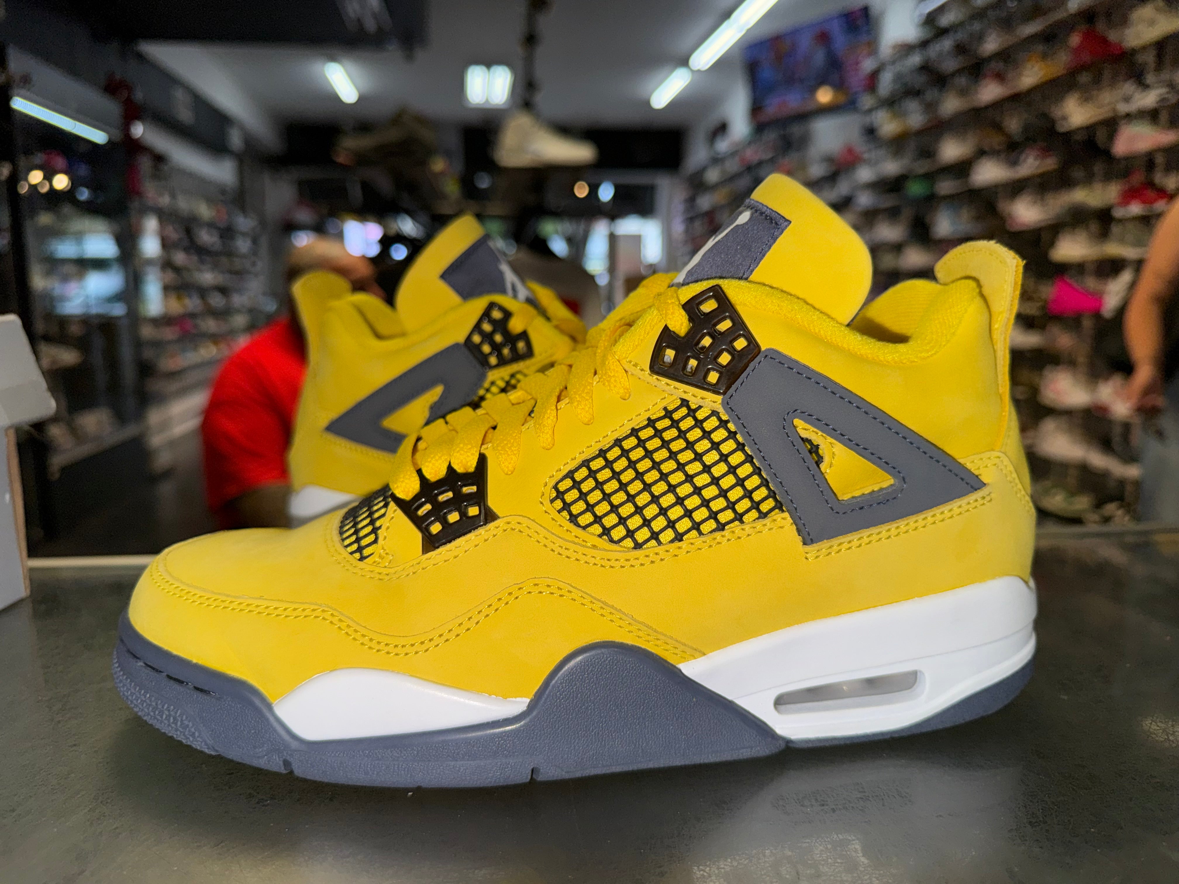 Size 9 Air Jordan 4 "Lightning"