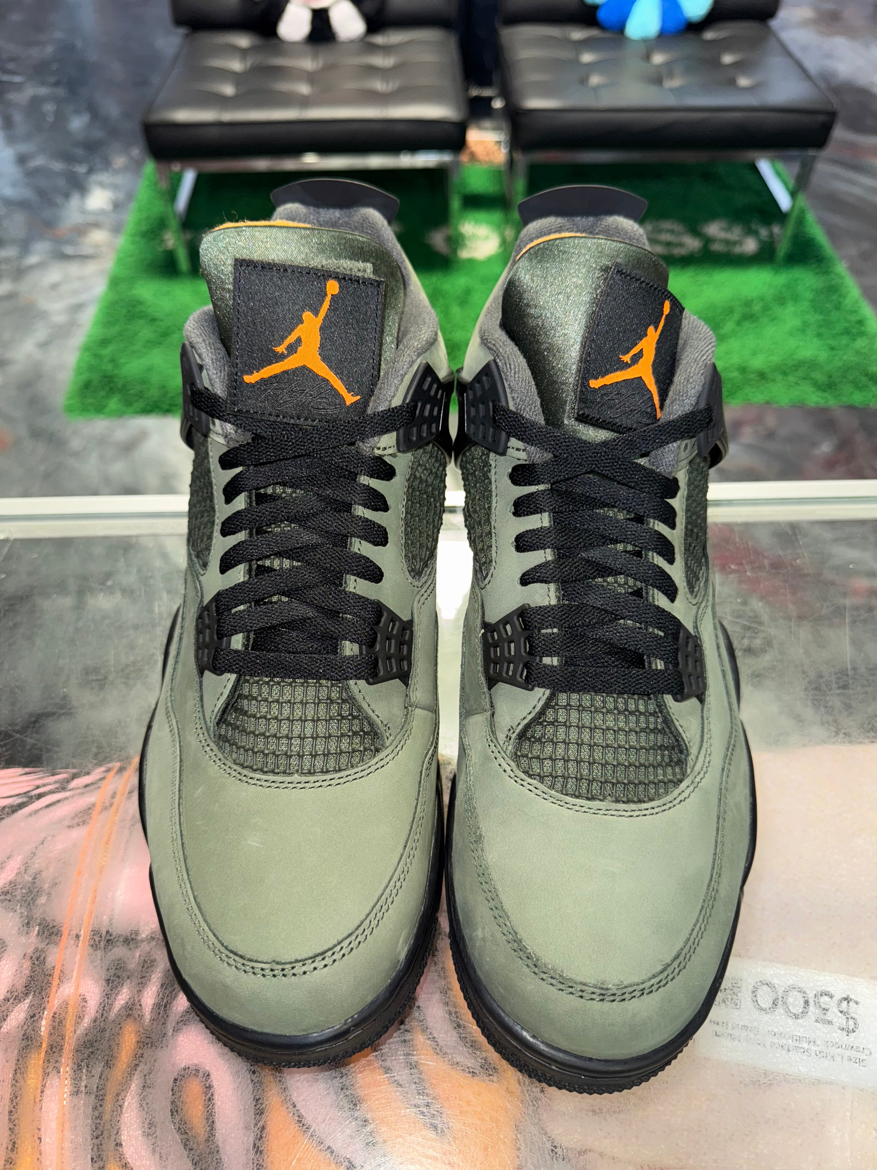 Size 10.5 Air Jordan 4 "Undefeated" 2025 Brand New