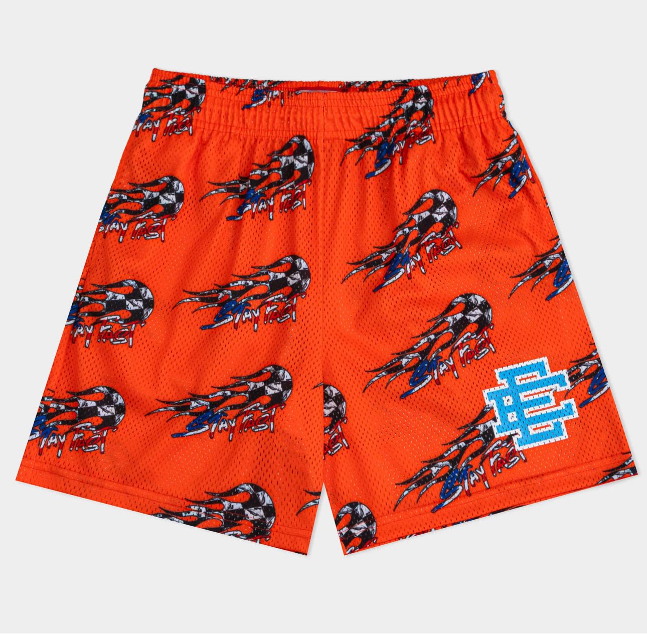 Size L Eric Emanuel x Matty Boy EE Shorts “Orange” Brand New