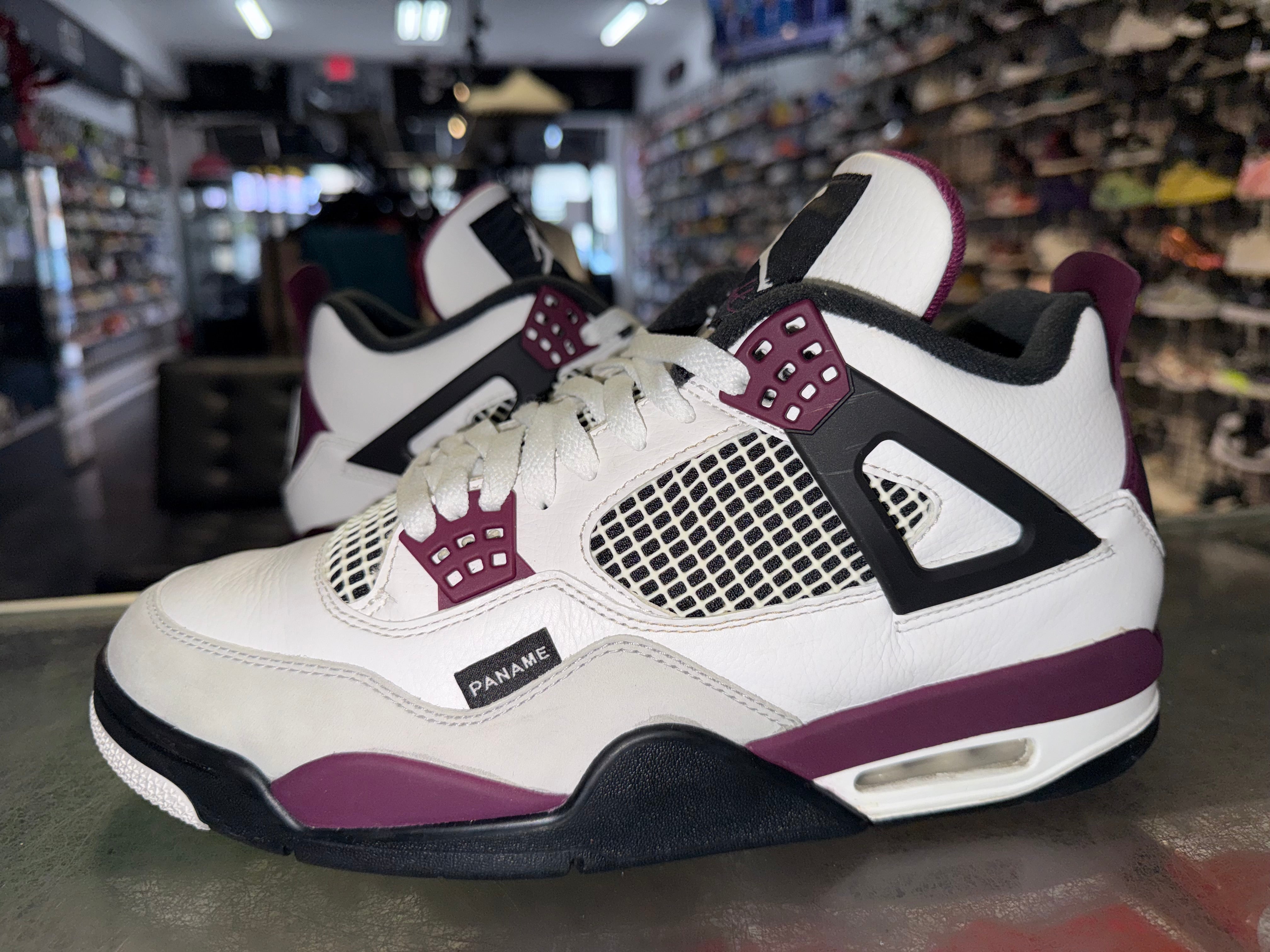Size 10.5 Air Jordan 4 "PSG"
