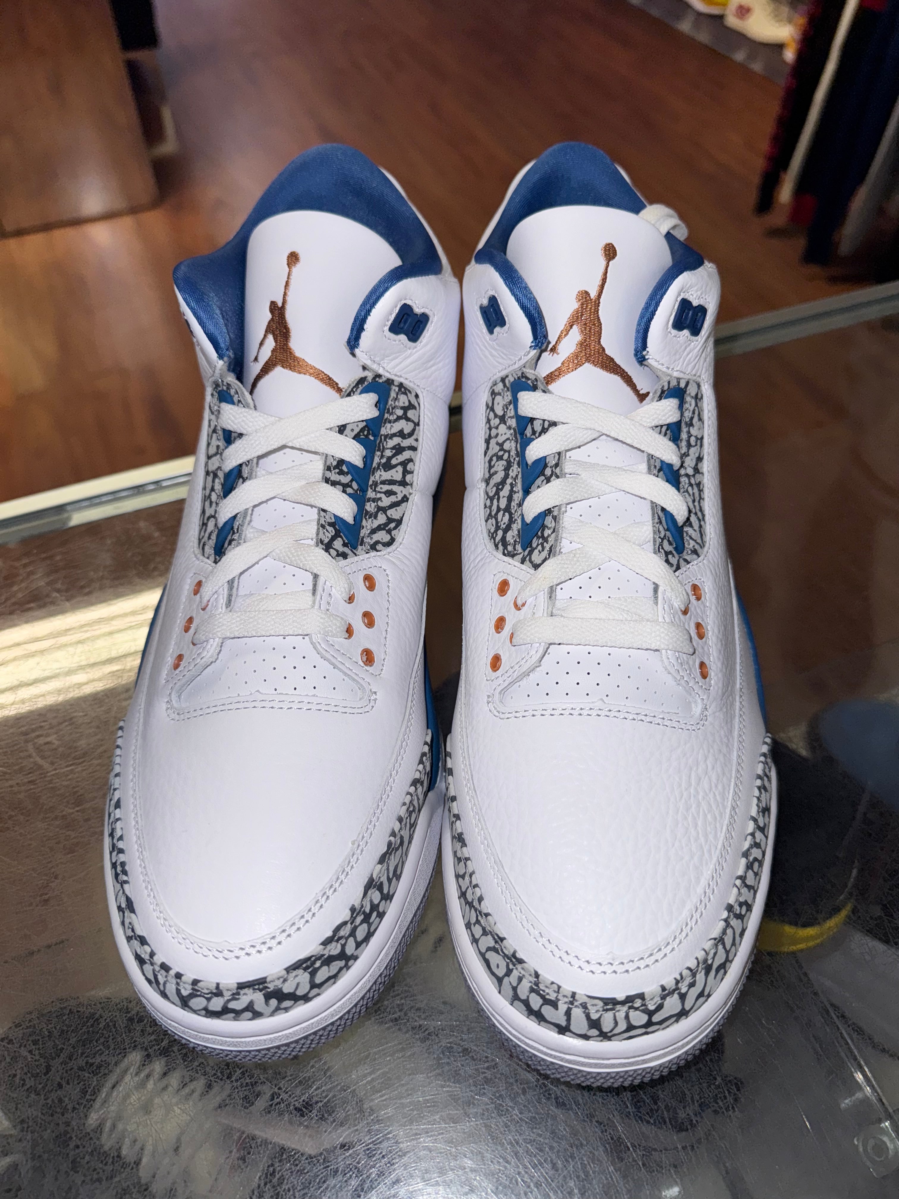 Size 8.5 Air Jordan 3 “Wizards” Brand New