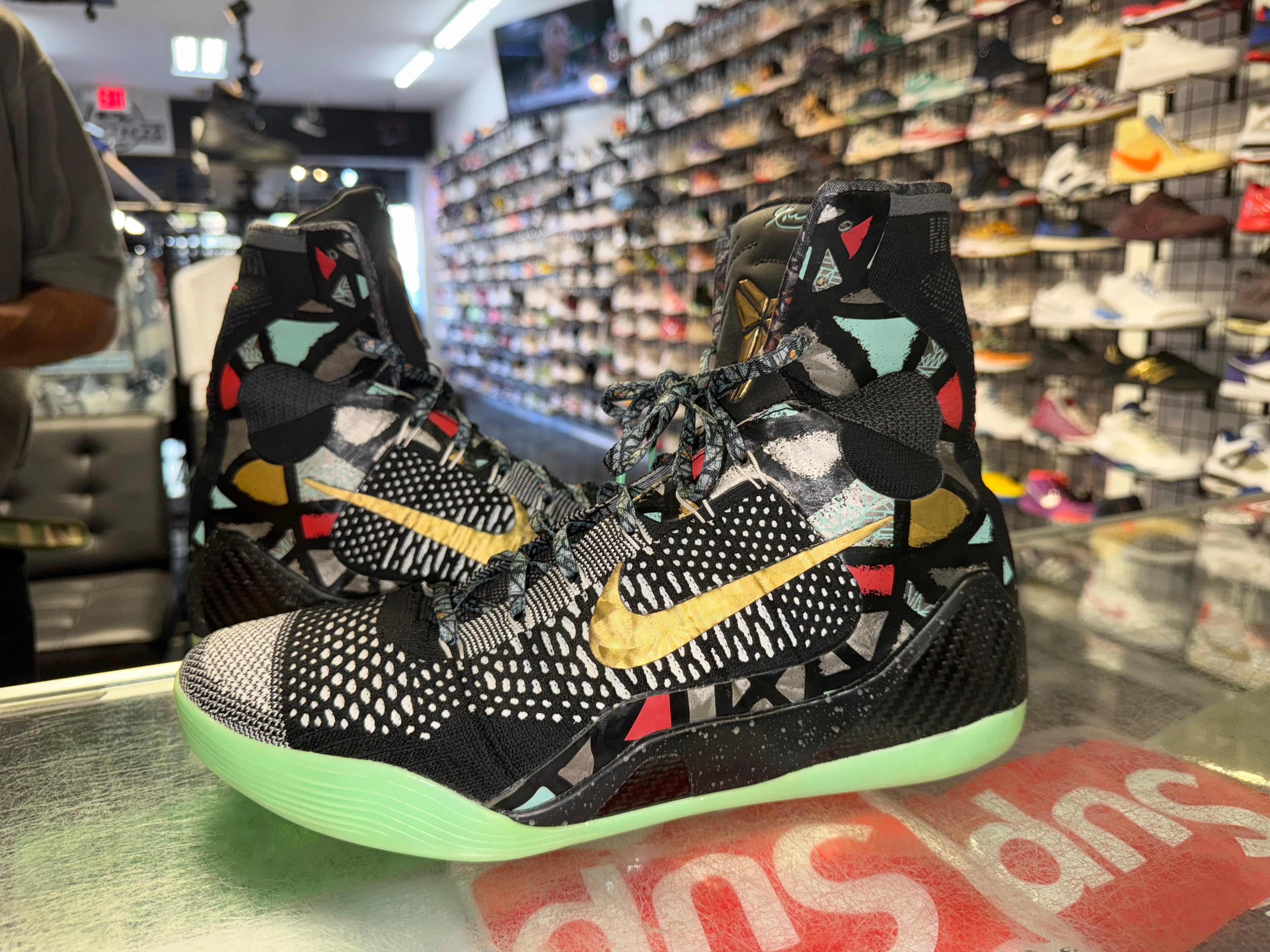 Size 12.5 Kobe 9 All Star Promo Sample "Gumbo"