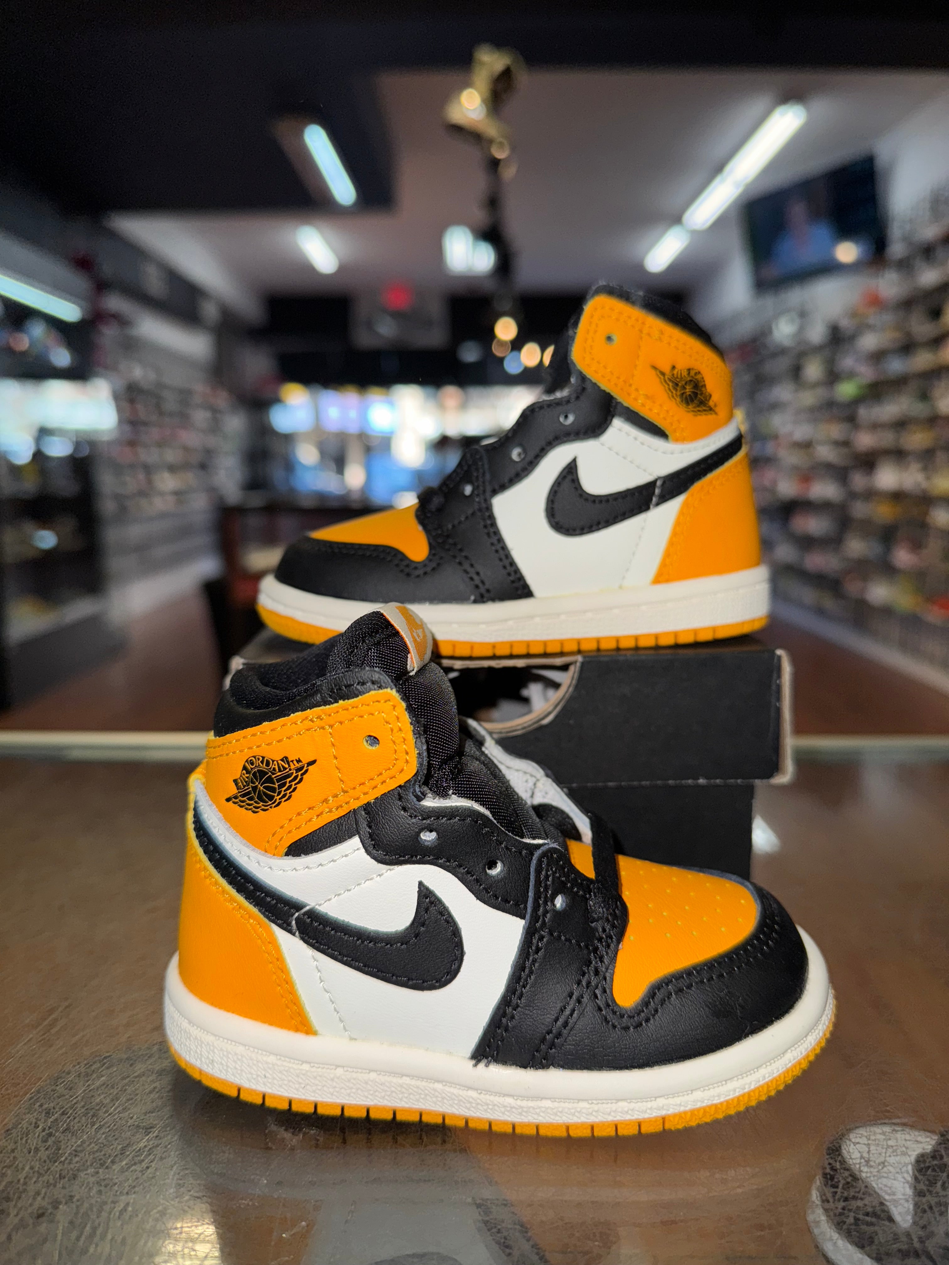Size 5c Air Jordan 1 "Taxi" (TD) Brand New
