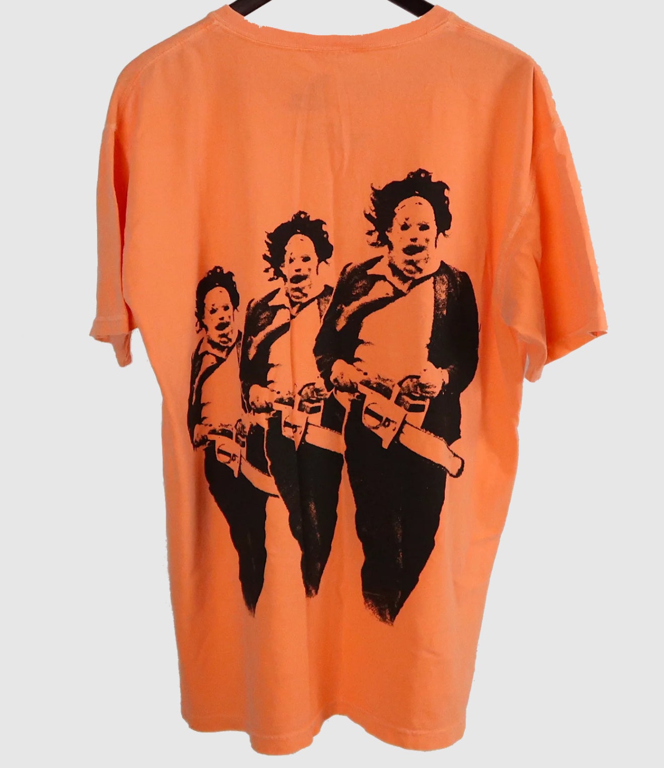 Size L Travis Scott x Chainsaw Massacre Tee “Triple Chainsaw”