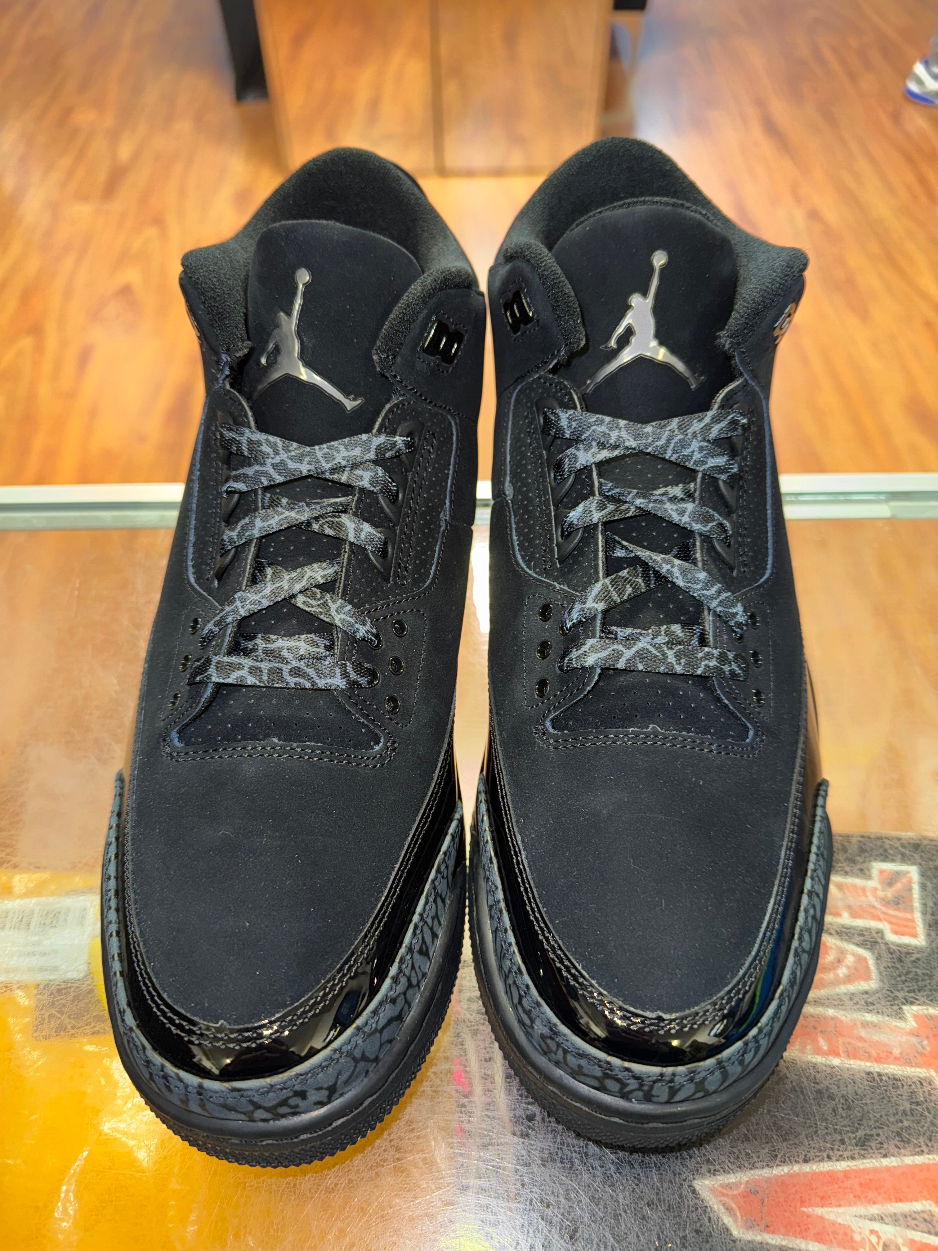 Size 12 Air Jordan 3 “Black Cat” Brand New