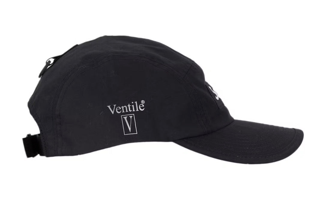 Size OS Supreme Ventile Camp Hat “Black”