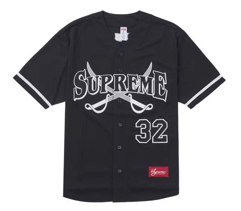 Size XL Supreme Swords Jersey “Black” Worn 1x