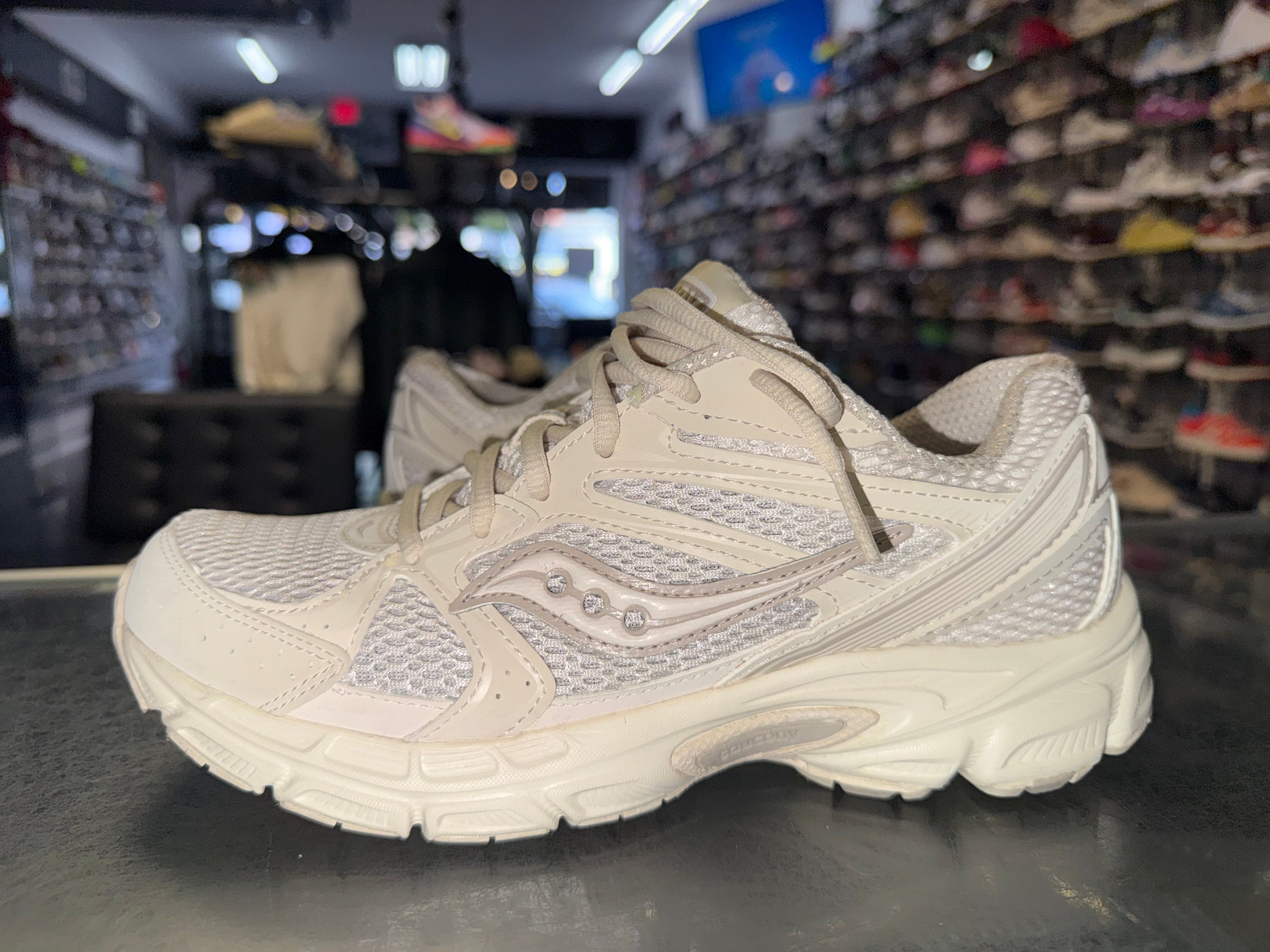 Size 7 Saucony Ride Millenium "Beige"
