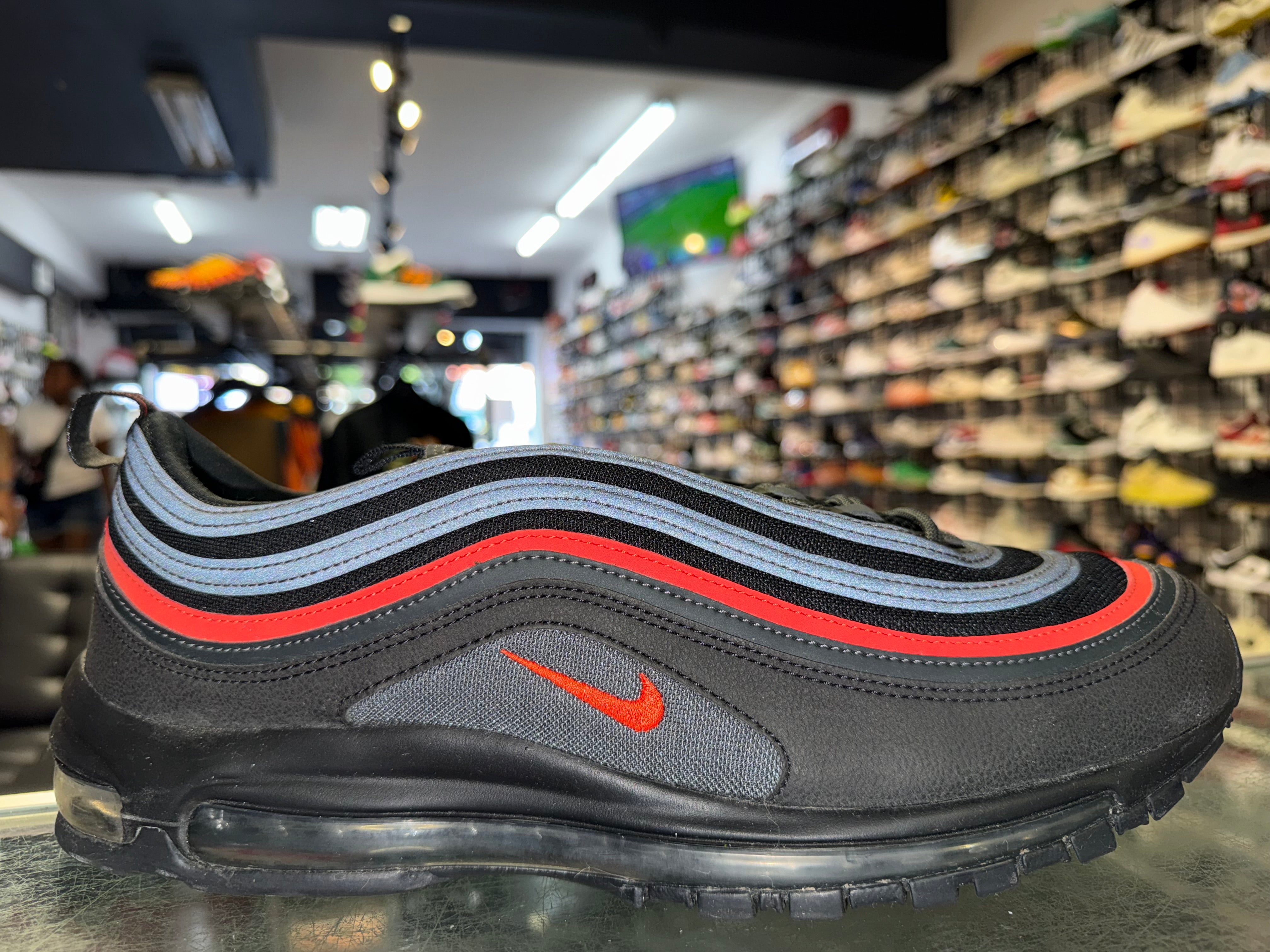 Size 14 Air Max 97 “Black/Picante”