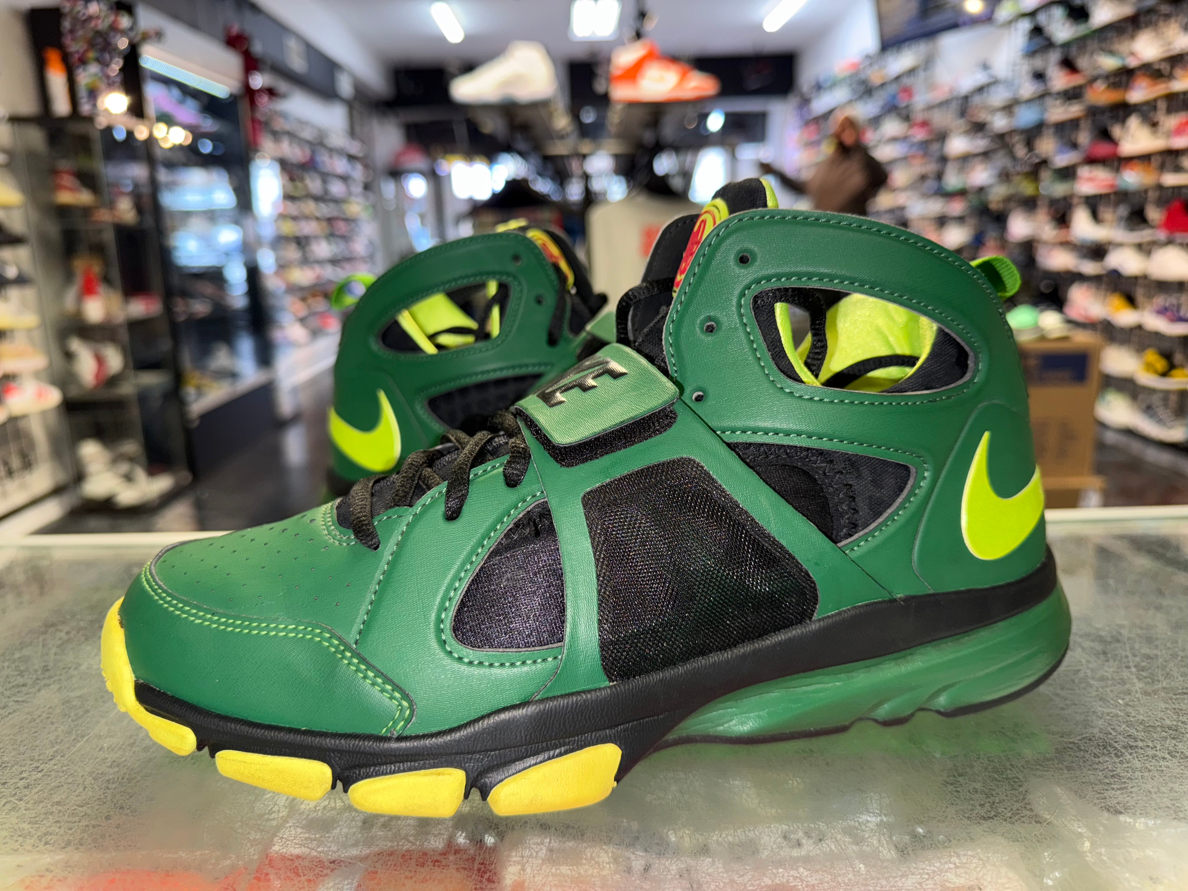 Size 10 Zoom Huarache Trainer Mid "Green Lantern"
