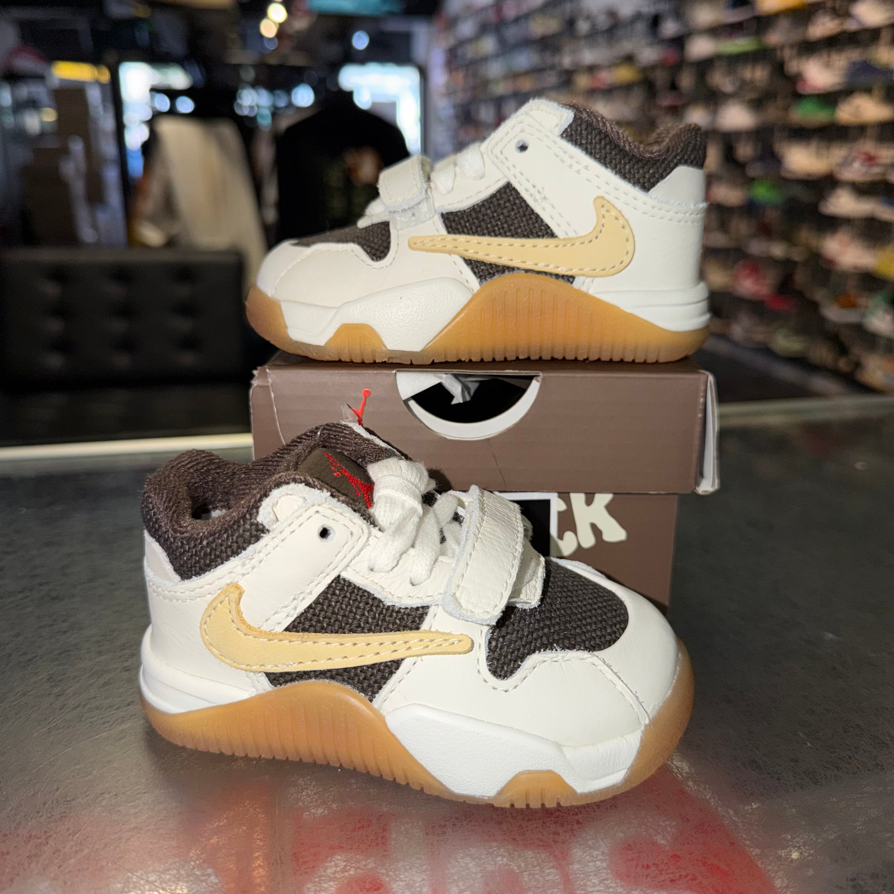 Size 4c Jordan Jumpman Jack Travis Scott "Sail" (TD) Brand New