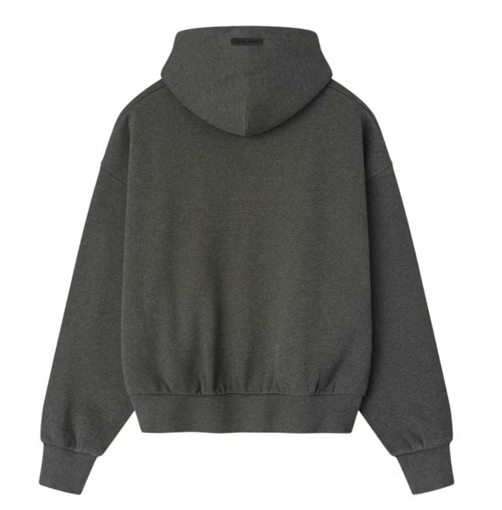 Size S Essentials FOG Embossed Hoodie “Charcoal”
