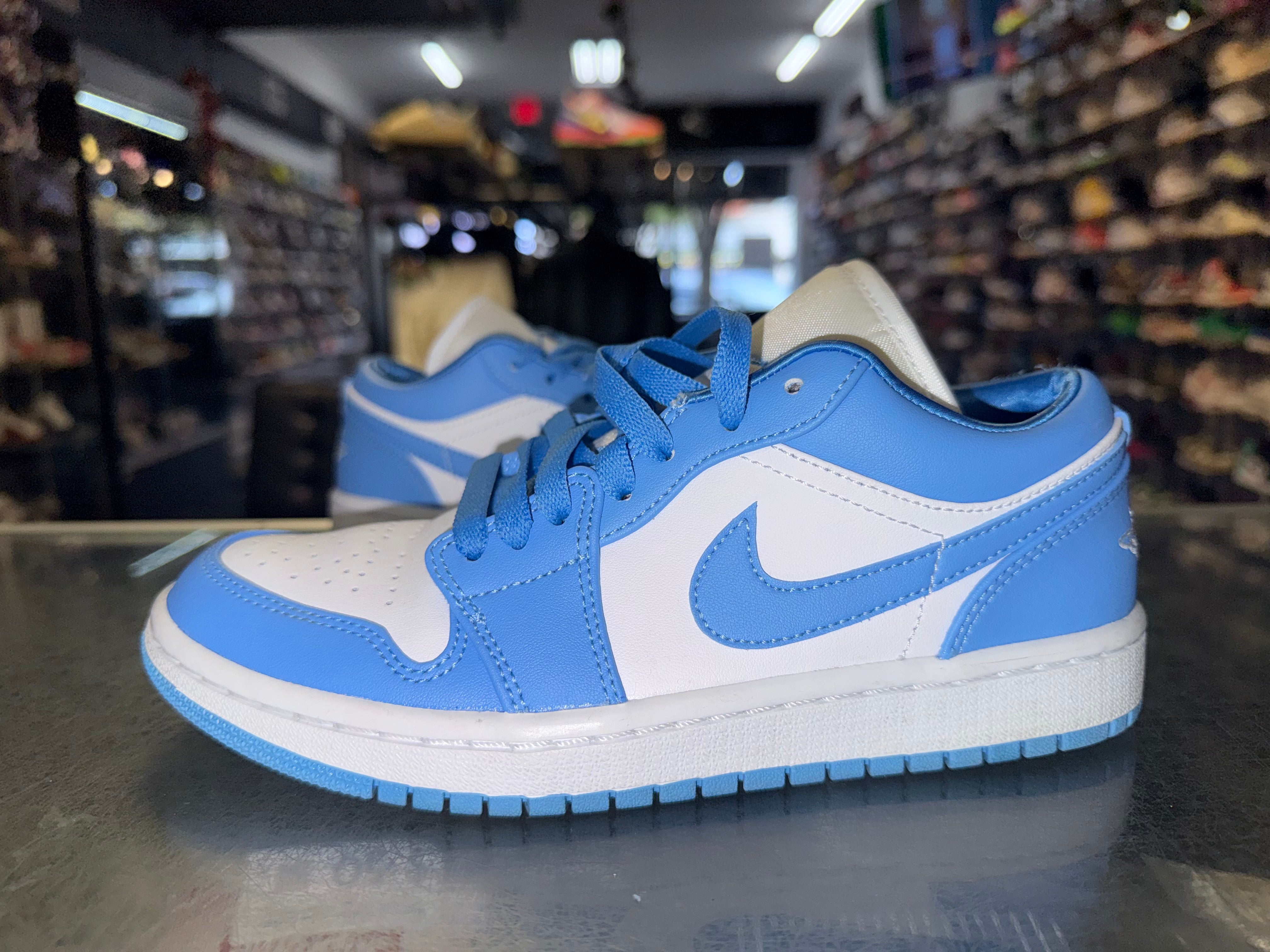 Size 5 (6.5W) Air Jordan 1 Low "UNC"