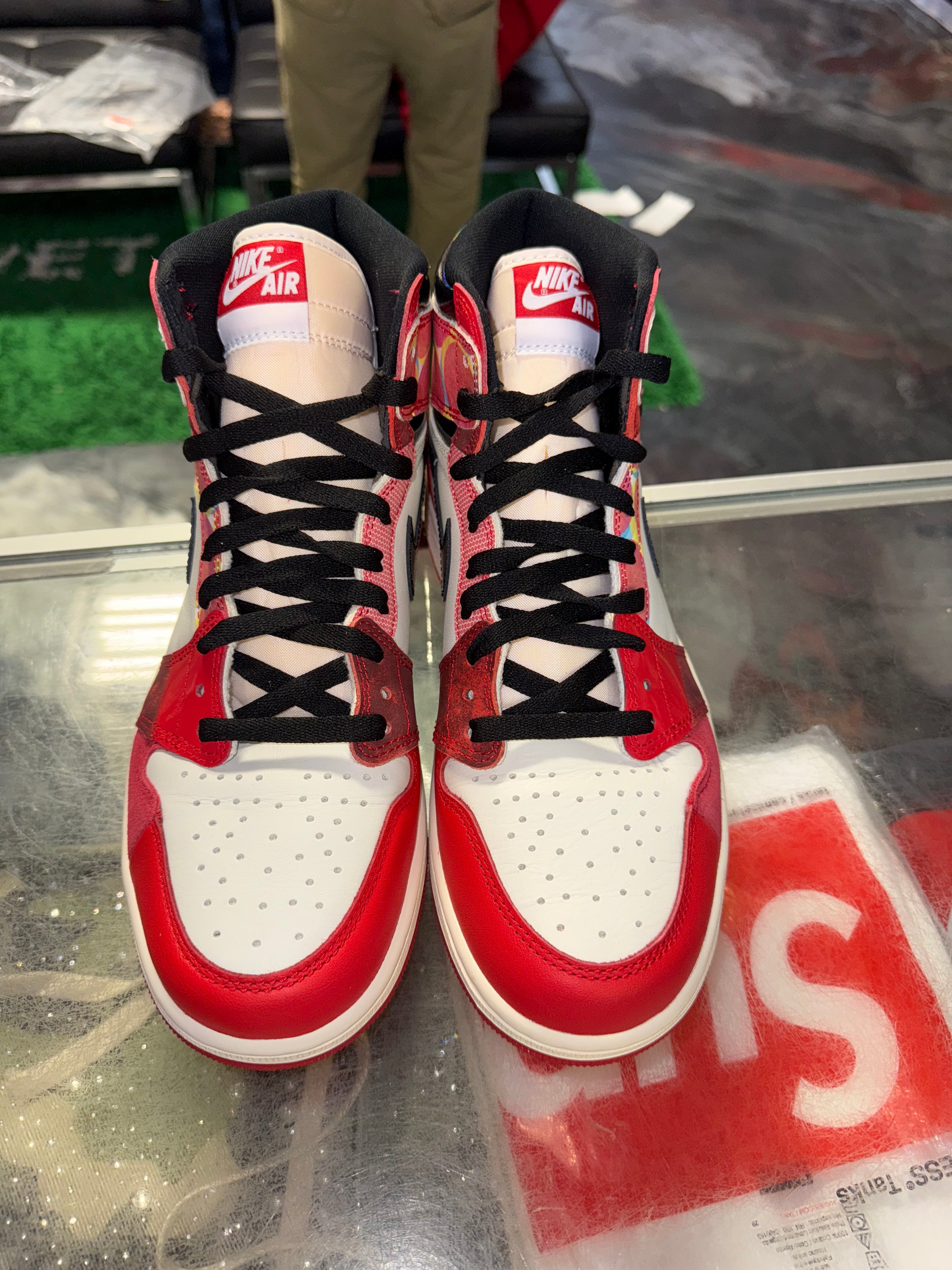 Size 8.5 Air Jordan 1 "Into the Spider-Verse" Brand New