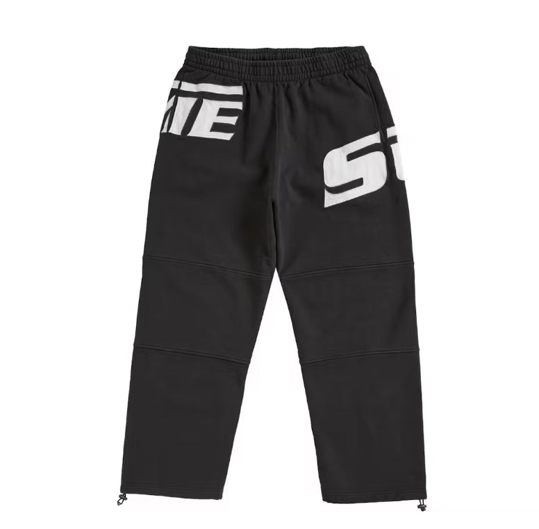 Size L Supreme Wrap Around Sweatpants “Washed Black”