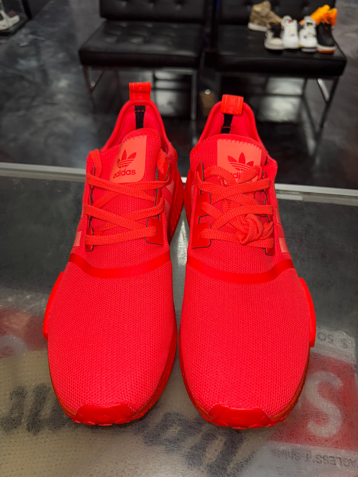 Size 13 Adidas NMD R1 "Triple Solar Red" Brand New