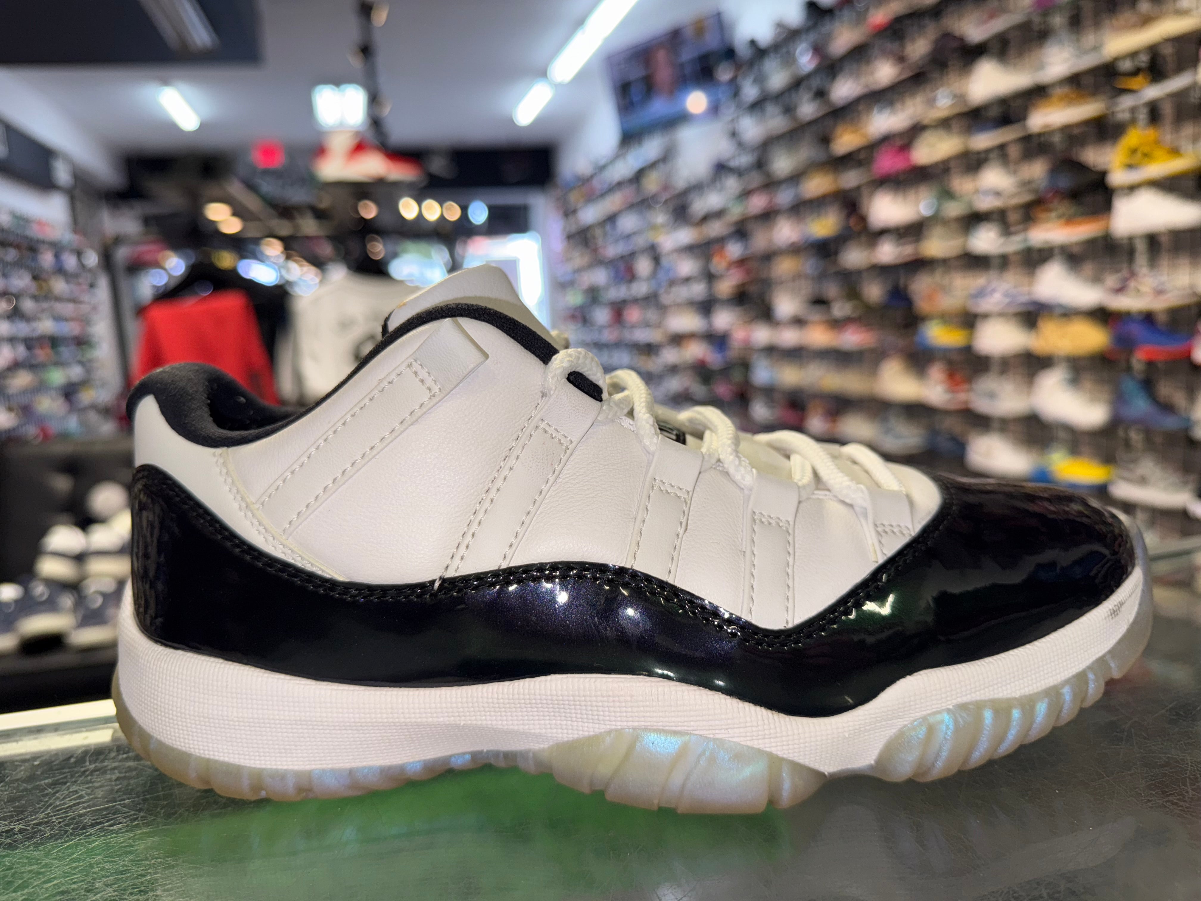 Size 7.5 Air Jordan 11 Low "Iridescent"