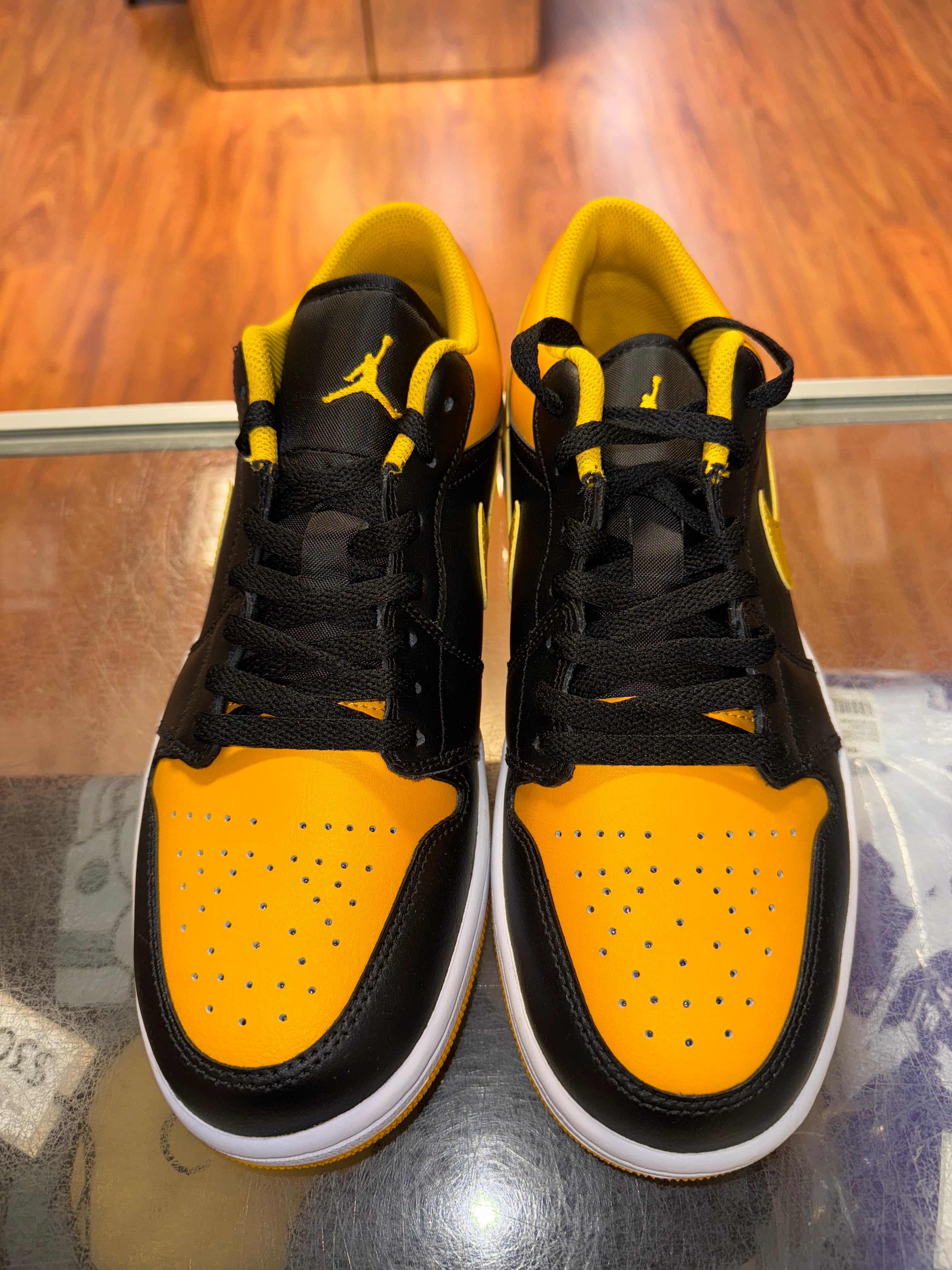 Size 10 Air Jordan 1 Low “Yellow Ochre” Brand New