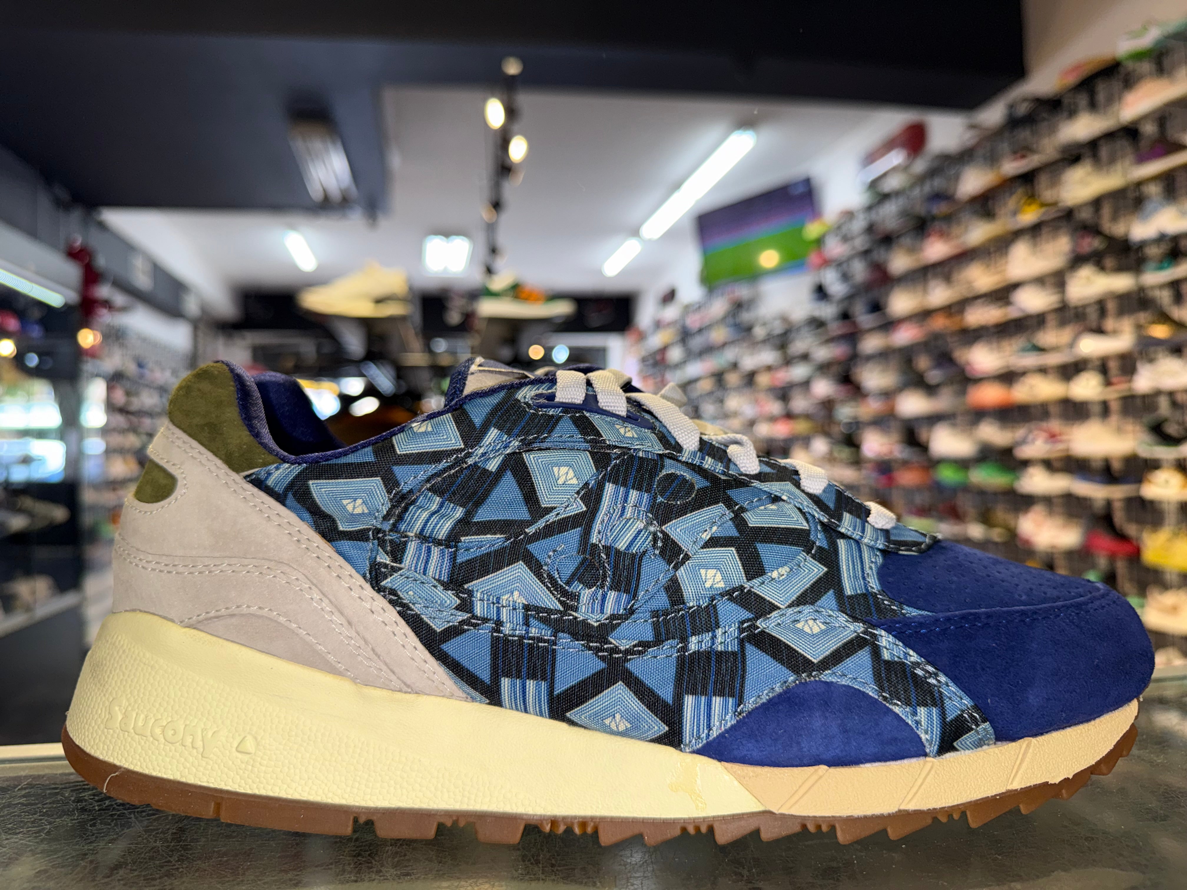 Size 11 Saucony Shadow 6000 x Bodega "Tribal Blue"