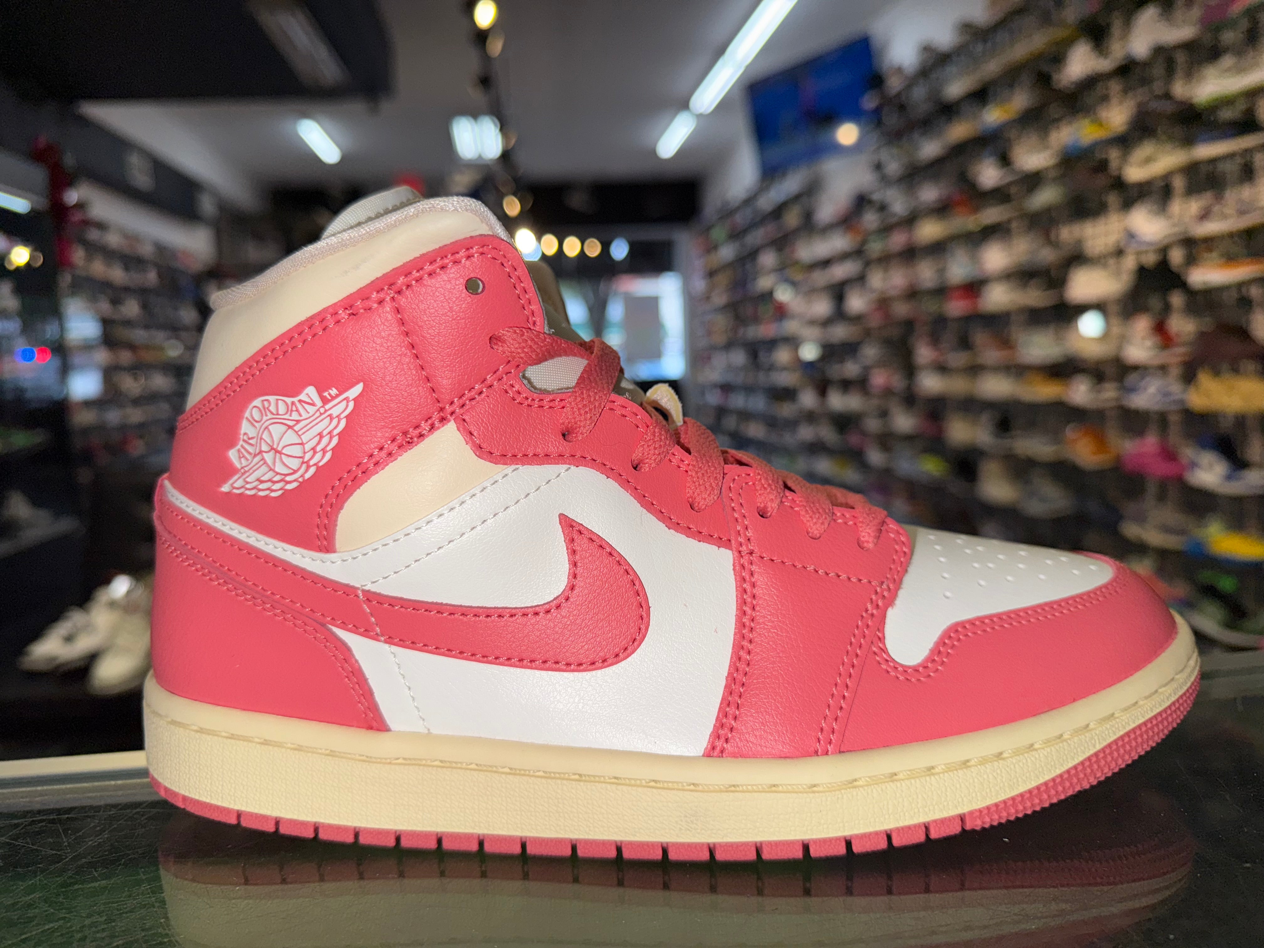 Size 9.5 (11W) Air Jordan 1 Mid "Guava Ice" Brand New