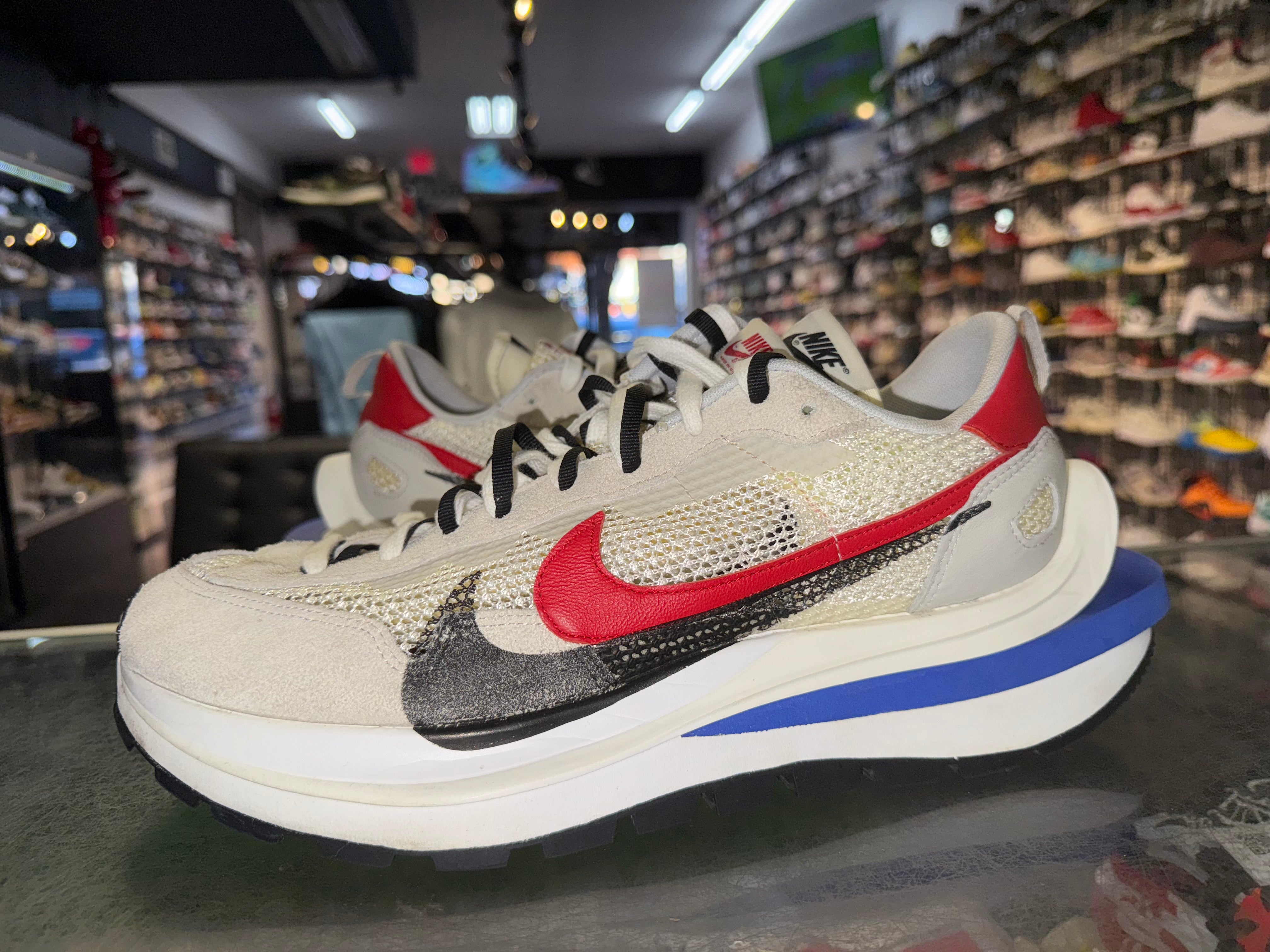 Size 12 Nike Vaporwaffle Sacai "Sport Fuchsia Game Royal"