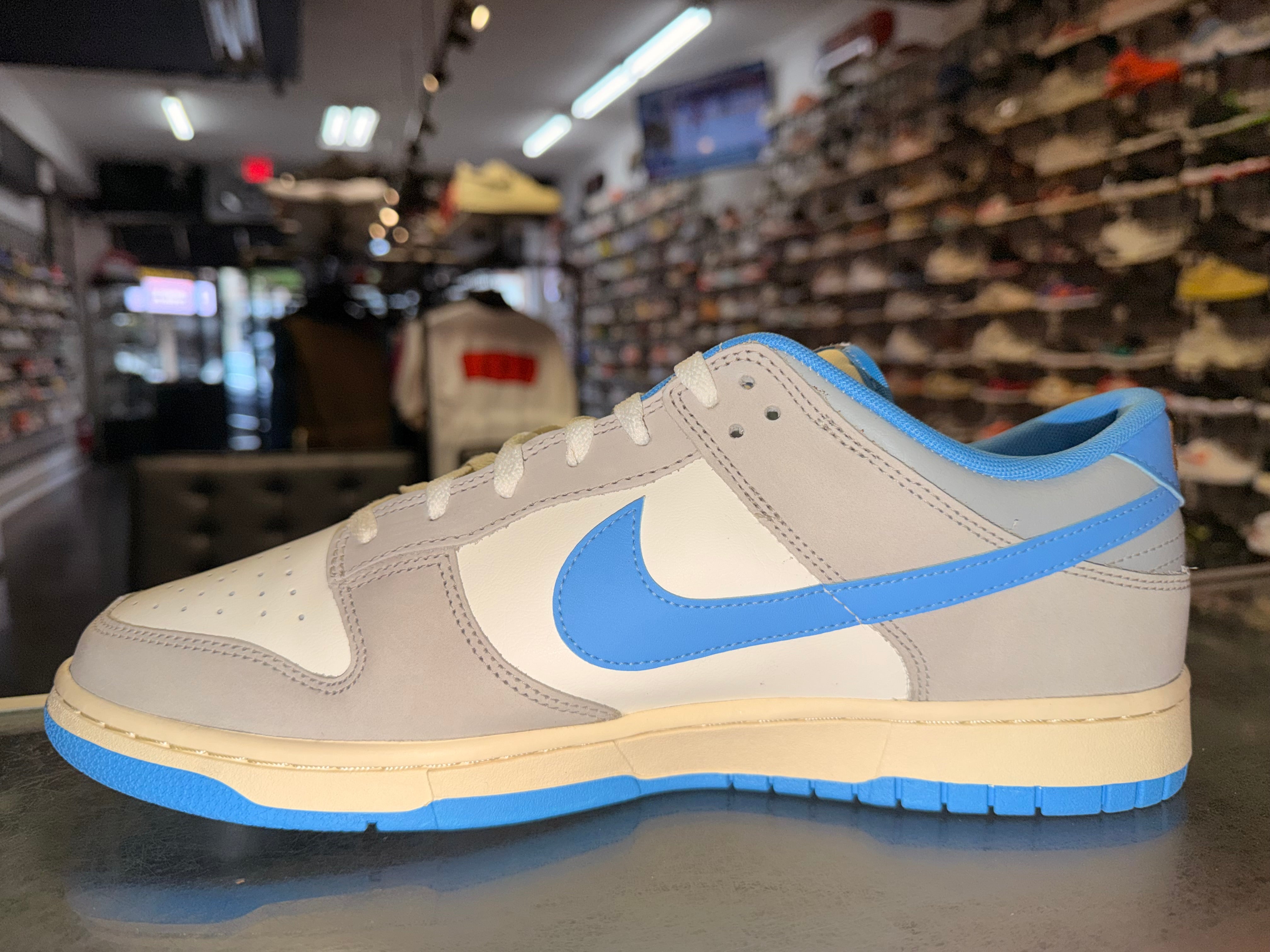 Size 13 Dunk Low Athletic Department "University Blue"