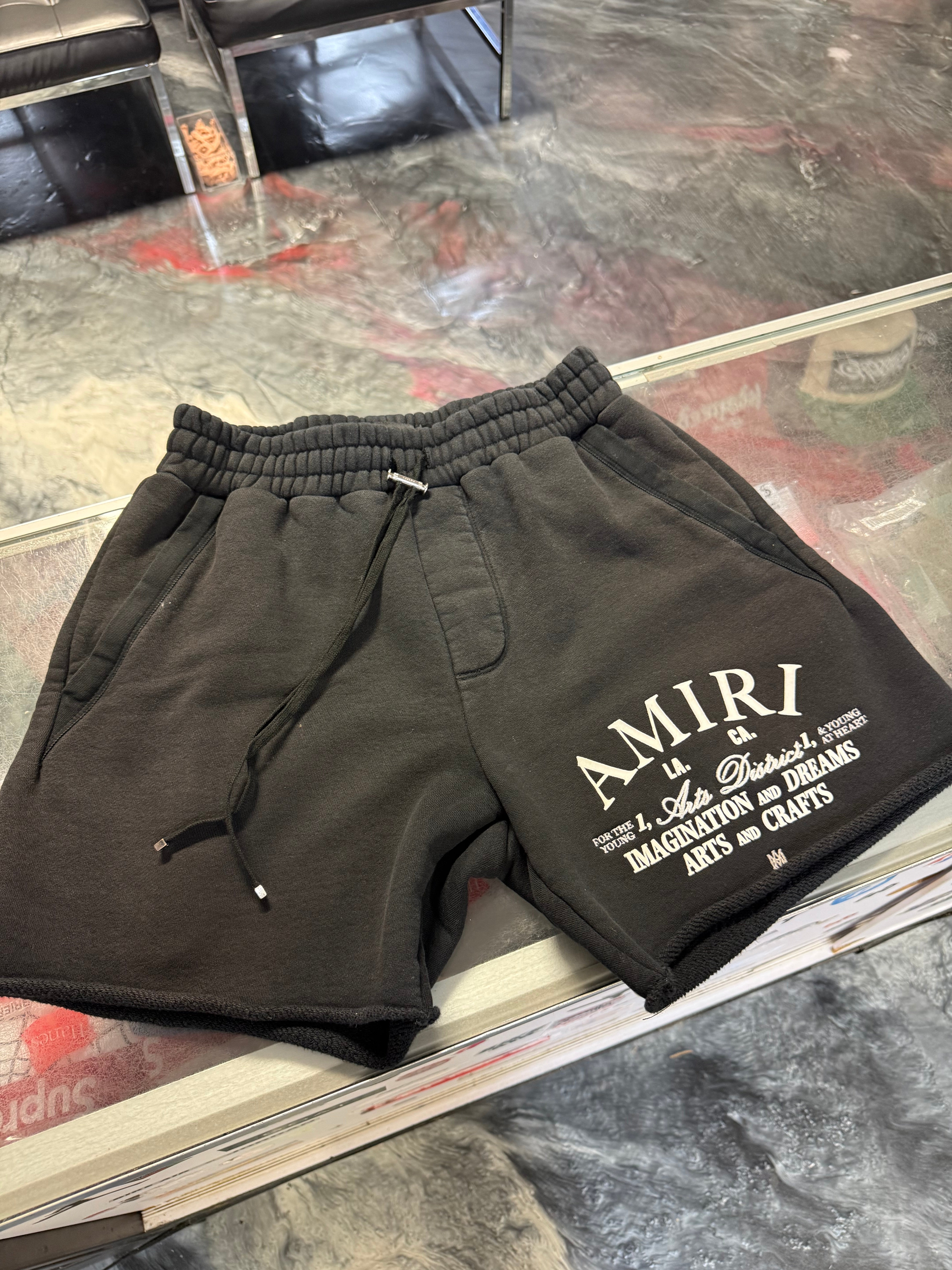 Size M Amiri Arts District Shorts “Black”