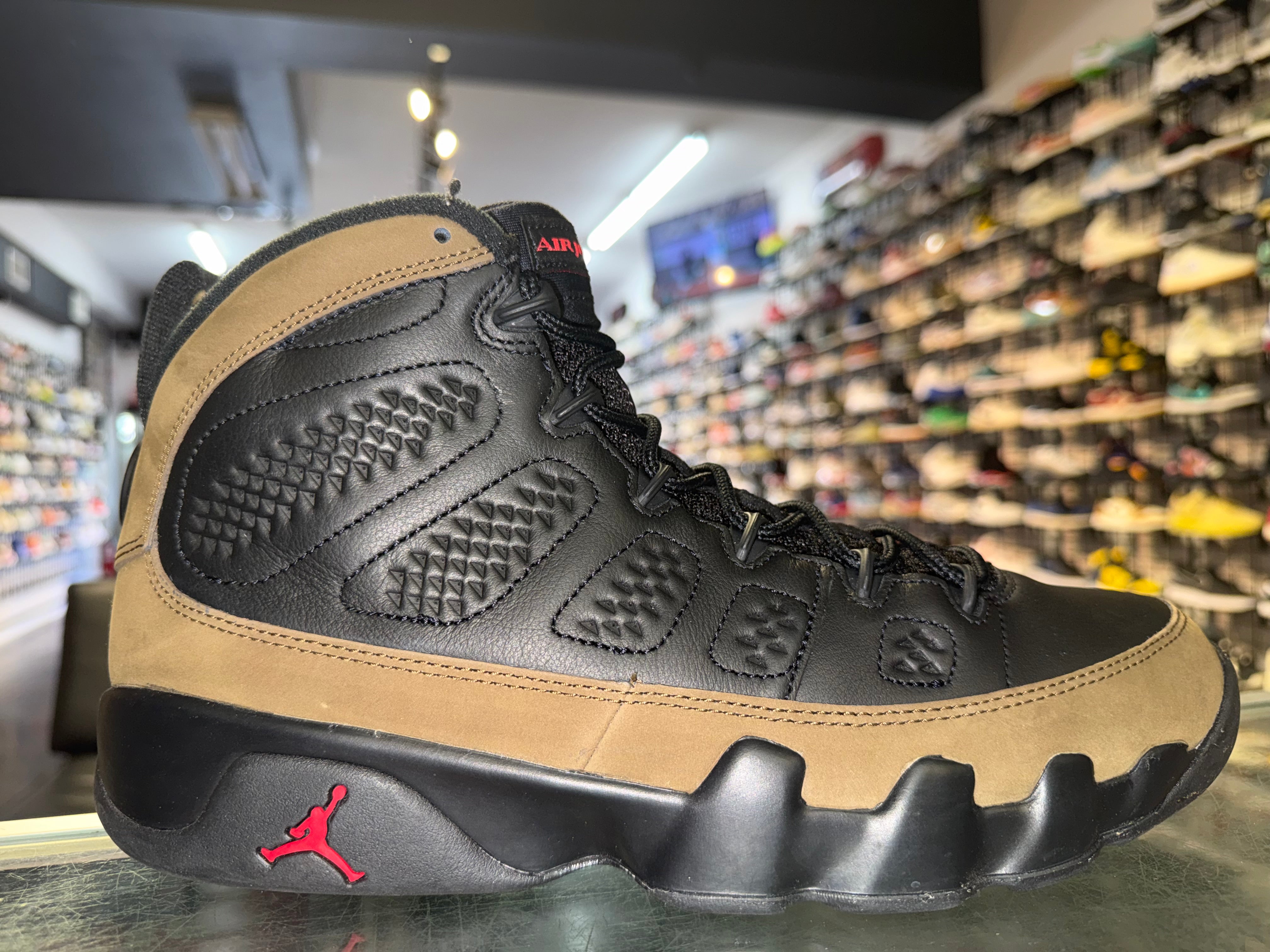 Size 10.5 Air Jordan 9 “Olive”