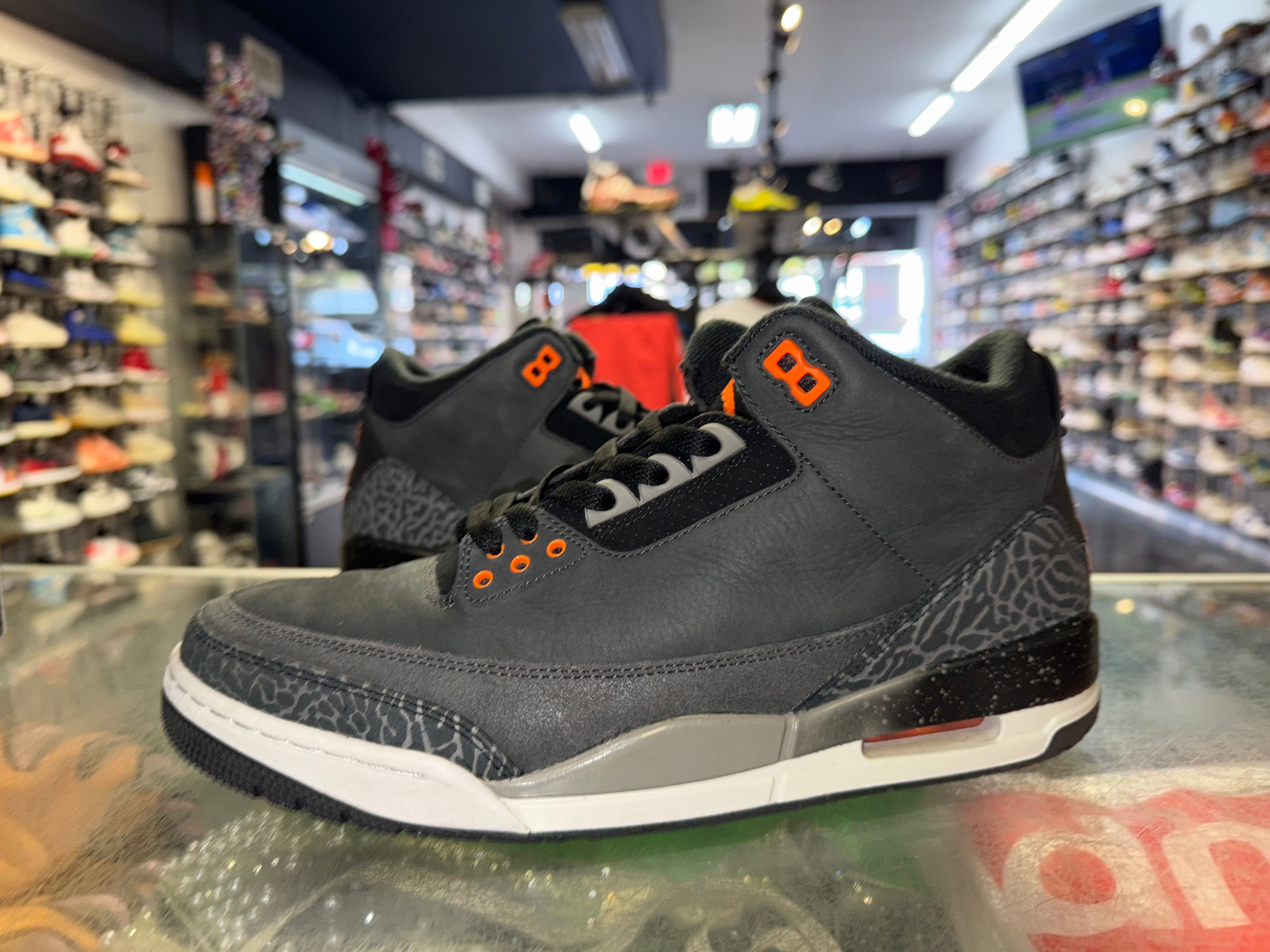 Size 10.5 Air Jordan 3 "Fear"