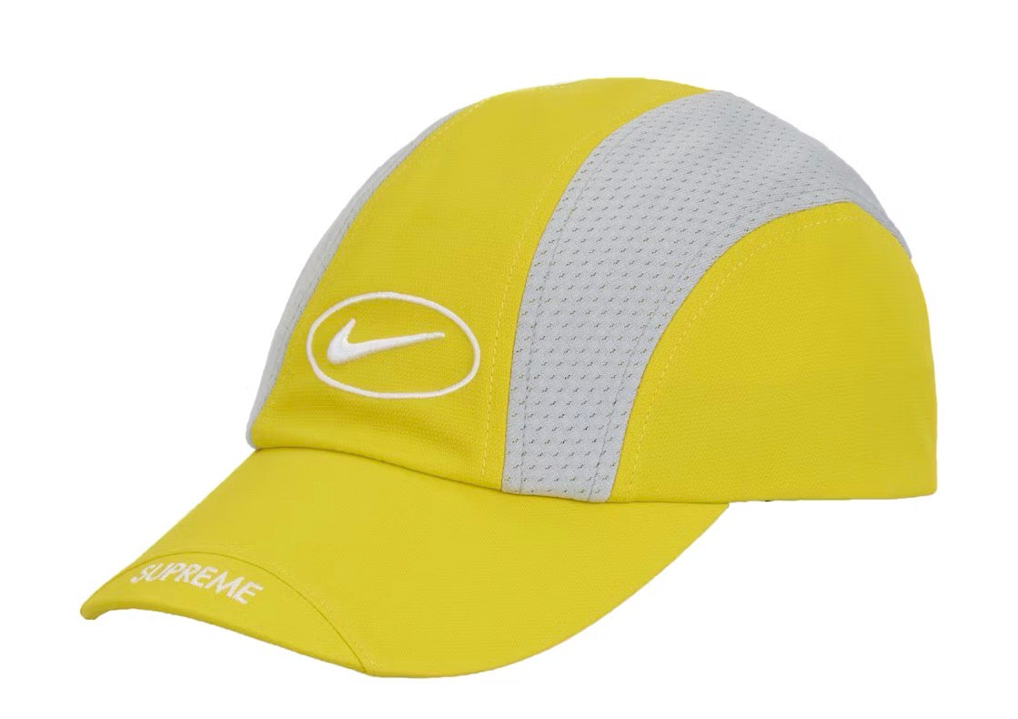 Size M/L Supreme Nike Running Hat “Yellow” Brand New