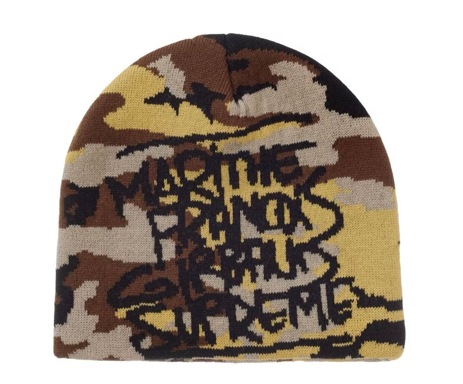 Size OS Supreme Marithé + François Girbaud Beanie “Camo” Brand New
