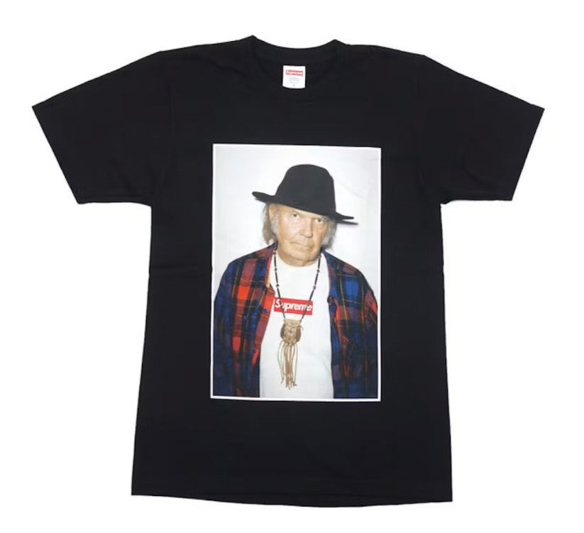 Size L Supreme Neil Young Tee “Black”
