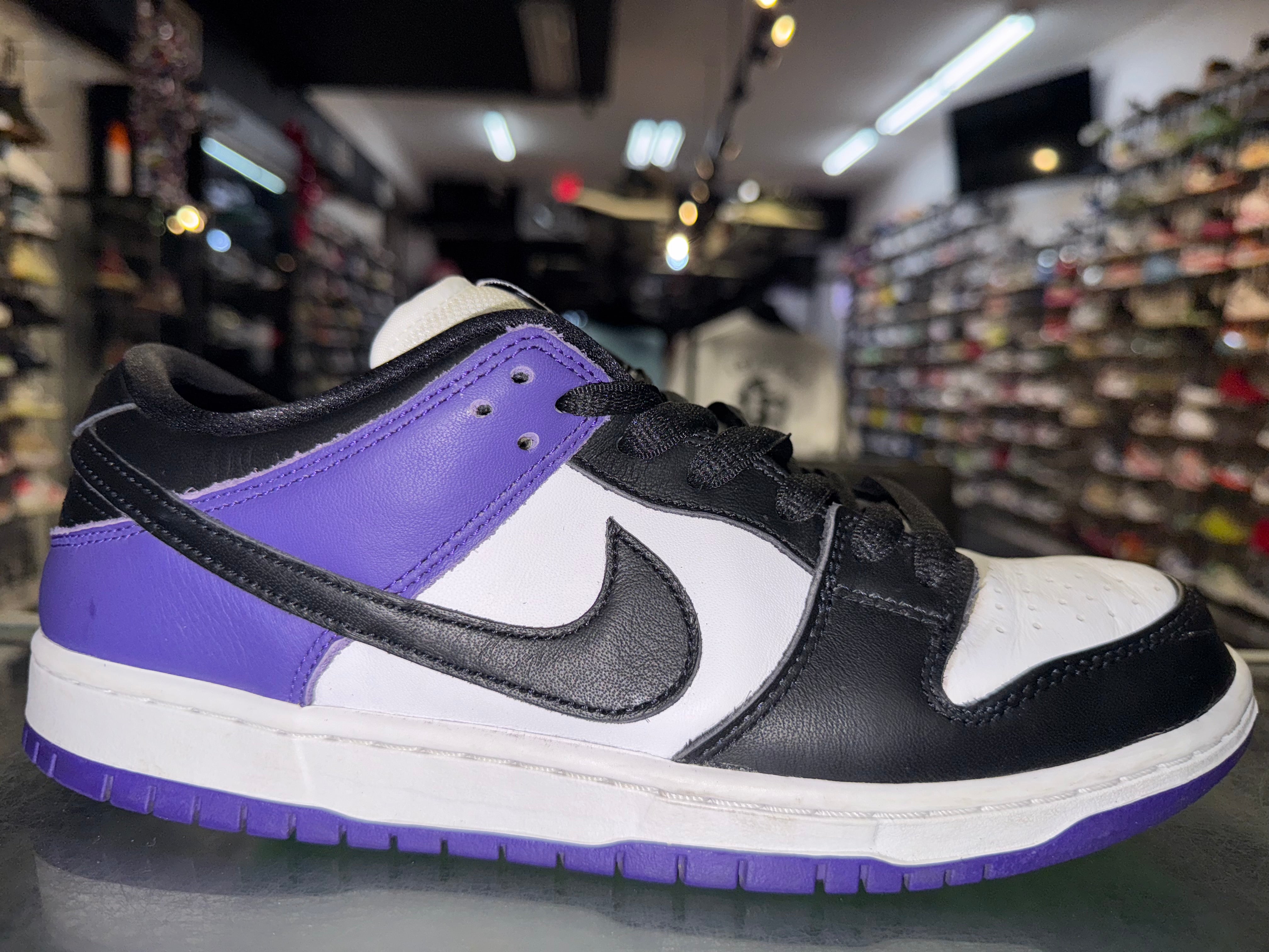 Size 10 Dunk Low SB "Court Purple"