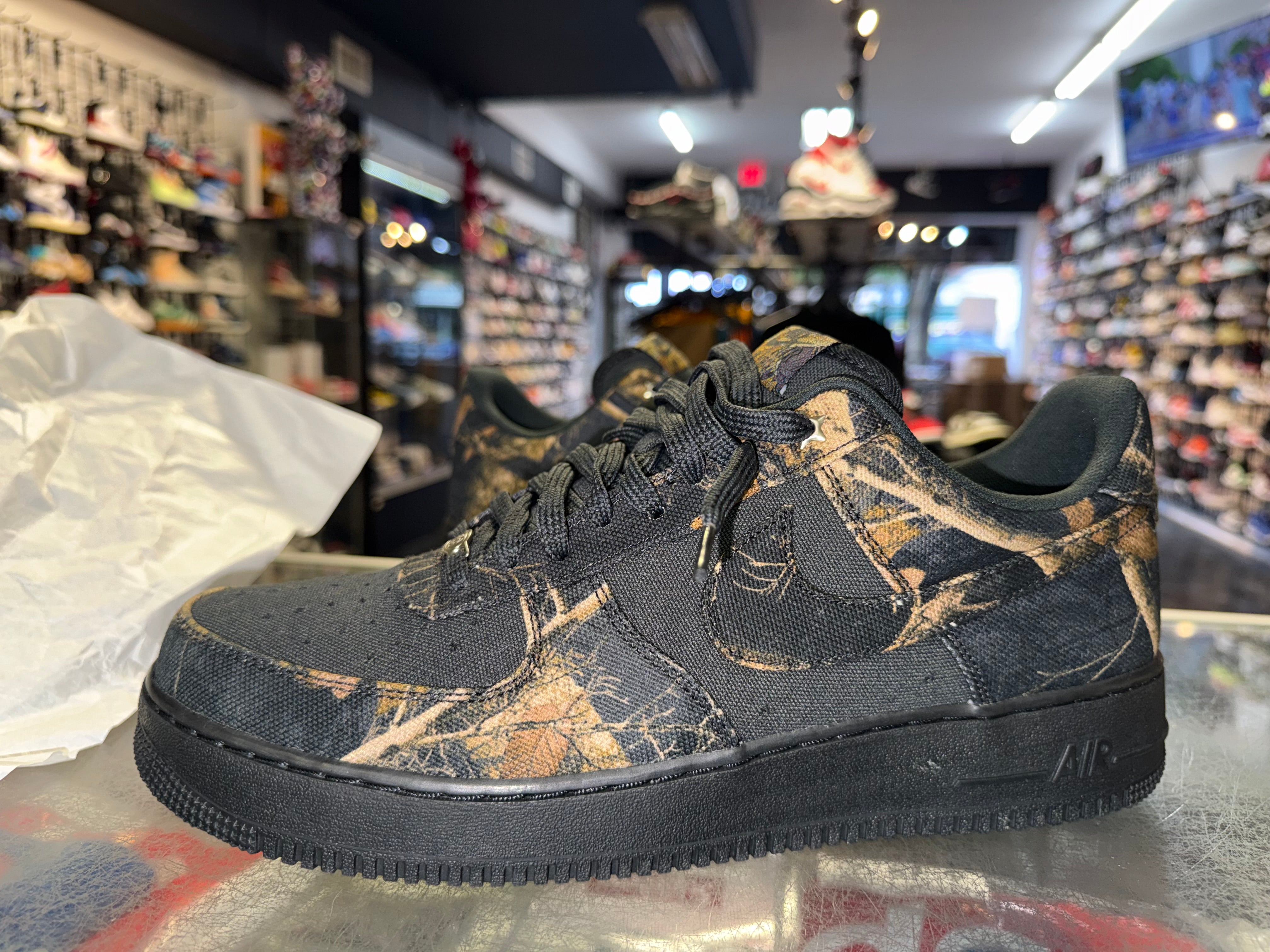 Size 13 Air Force 1 Realtree “Black Camo” Worn 1x