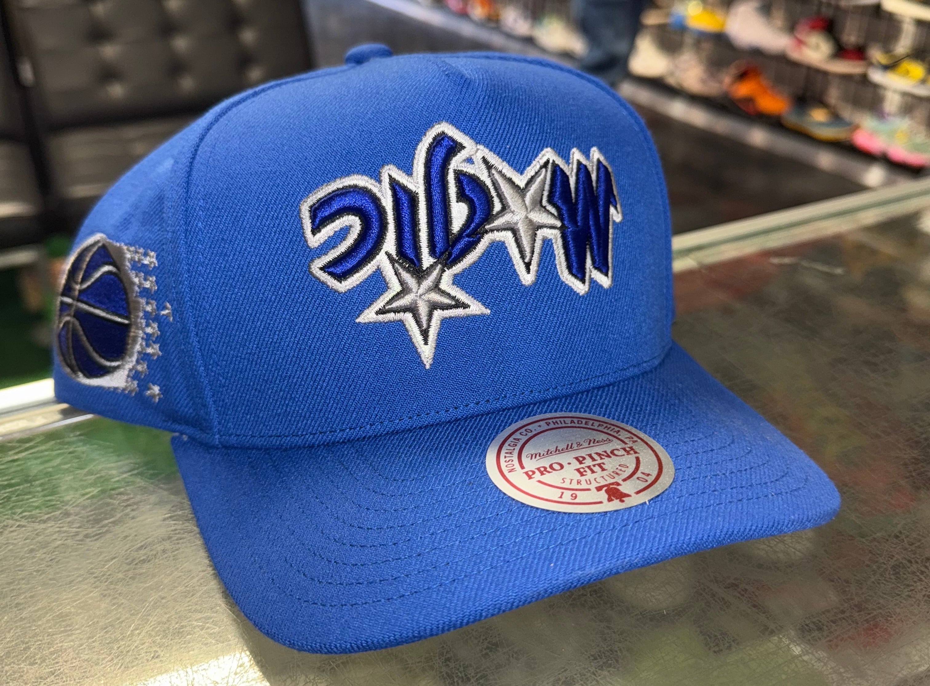 Size OS Mitchell & Ness Trucker Hat "Orlando Magic" Brand New