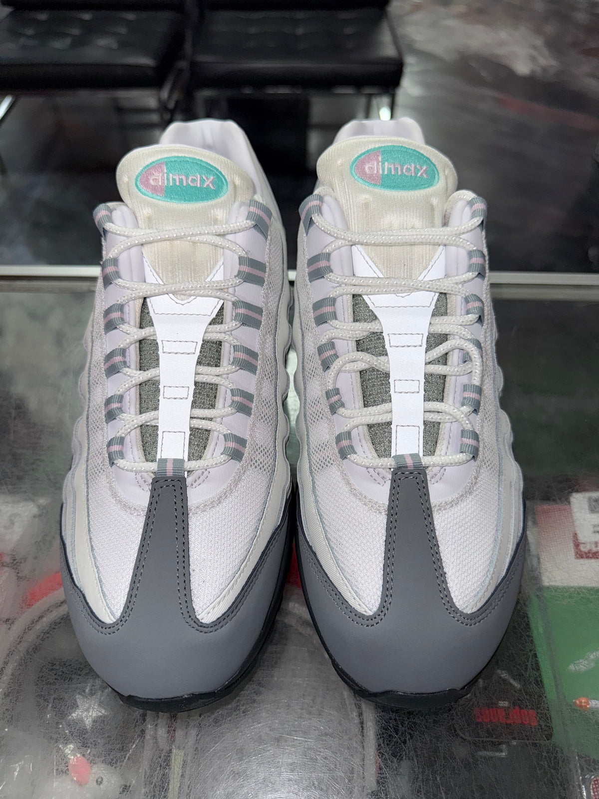 Size 10.5 Air Max 95 Big Bubble “Hyper Turquoise Pink Foam” Brand New