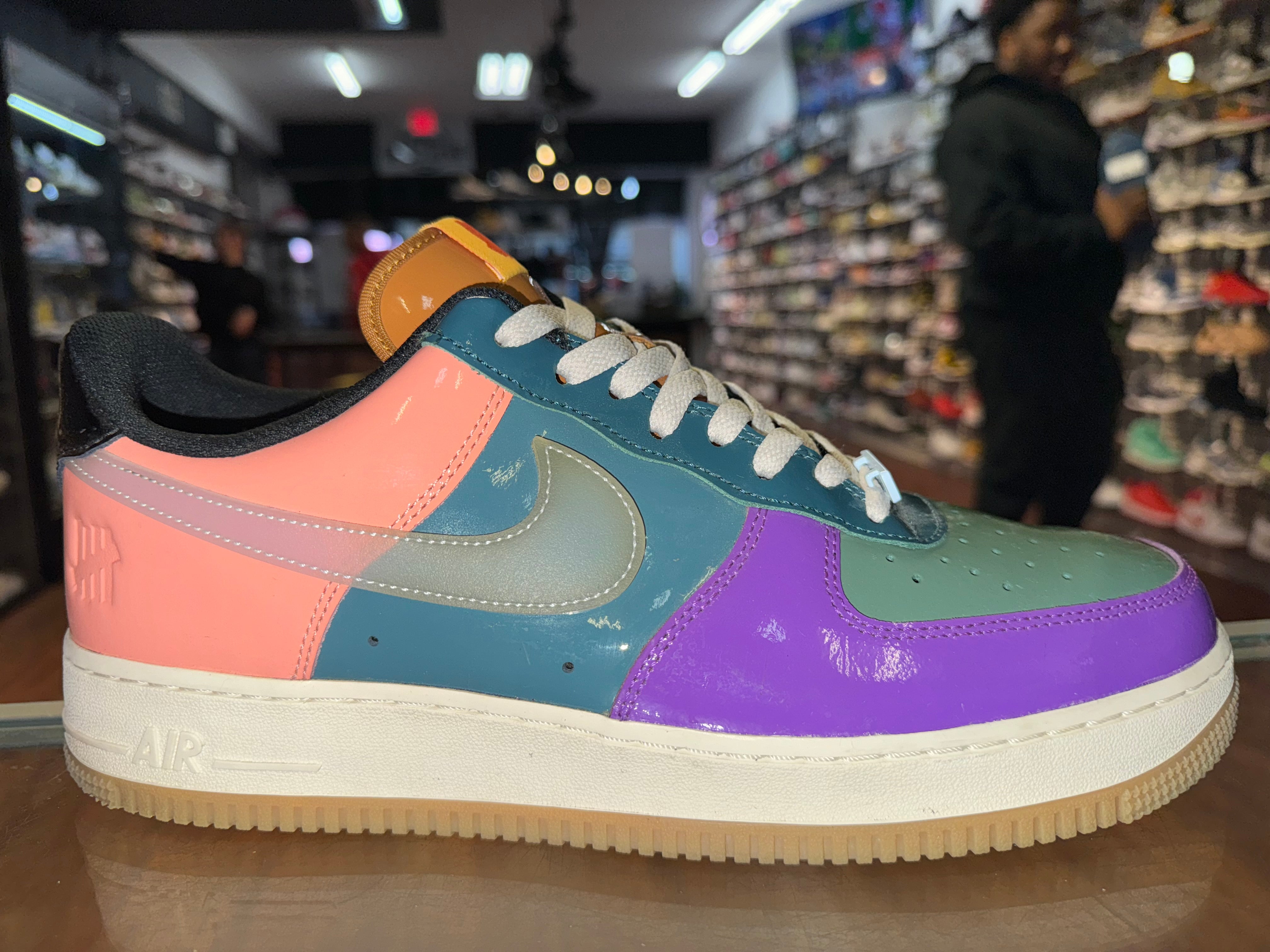 Size 11.5 Air Force 1 UNDFT Multi Patent Wild Berry Direct Kicks