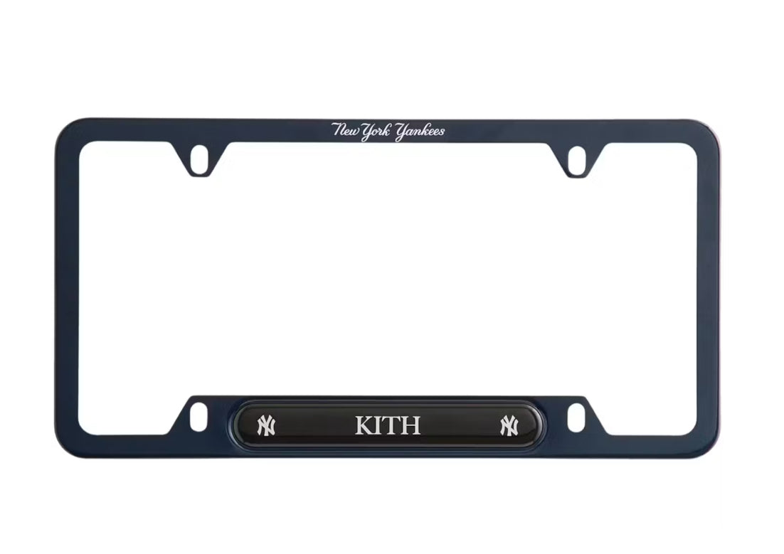 Kith x NY Yankees License Plate “Nocturnal” Brand New