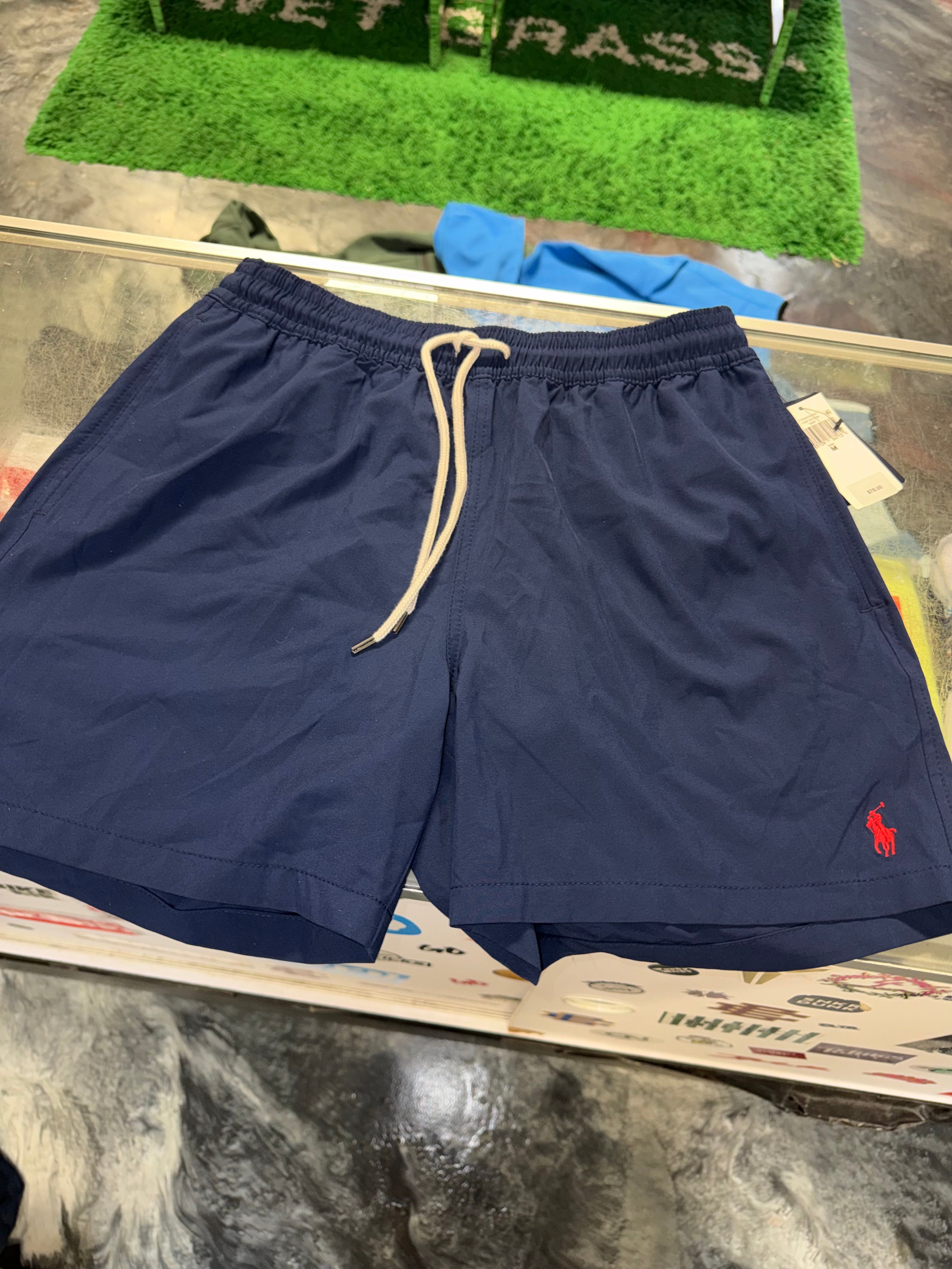 Medium Polo Swim Suit Navy NEW