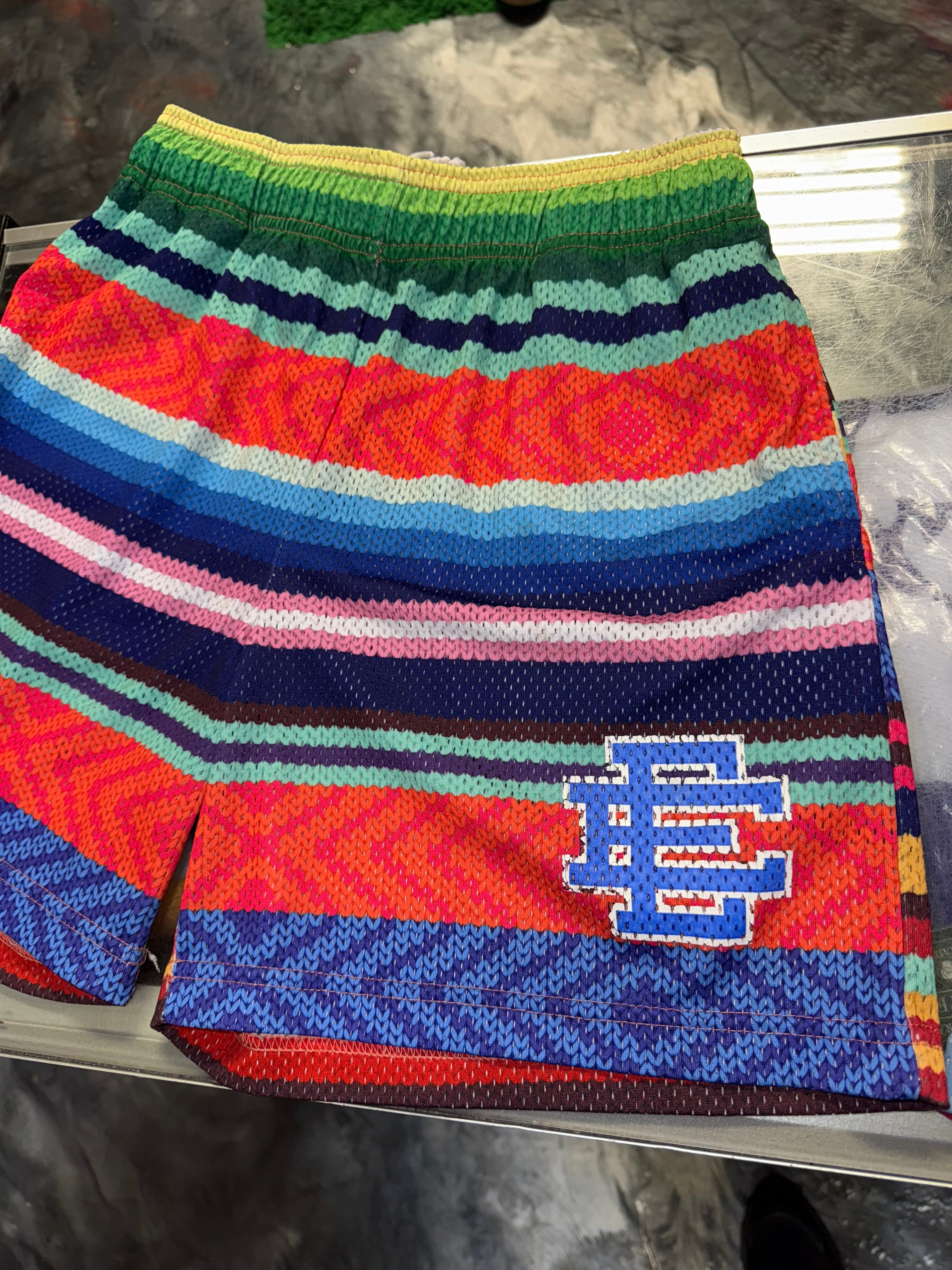 Size M Eric Emanuel EE Shorts “Western Print”